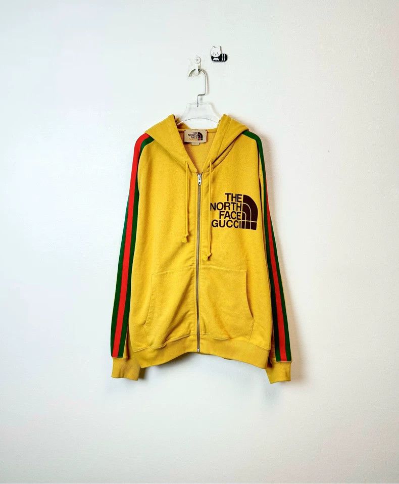 Gucci Gucci x The North Face Yellow Hoodie Size US M / EU 48-50 / 2 - 1 Thumbnail