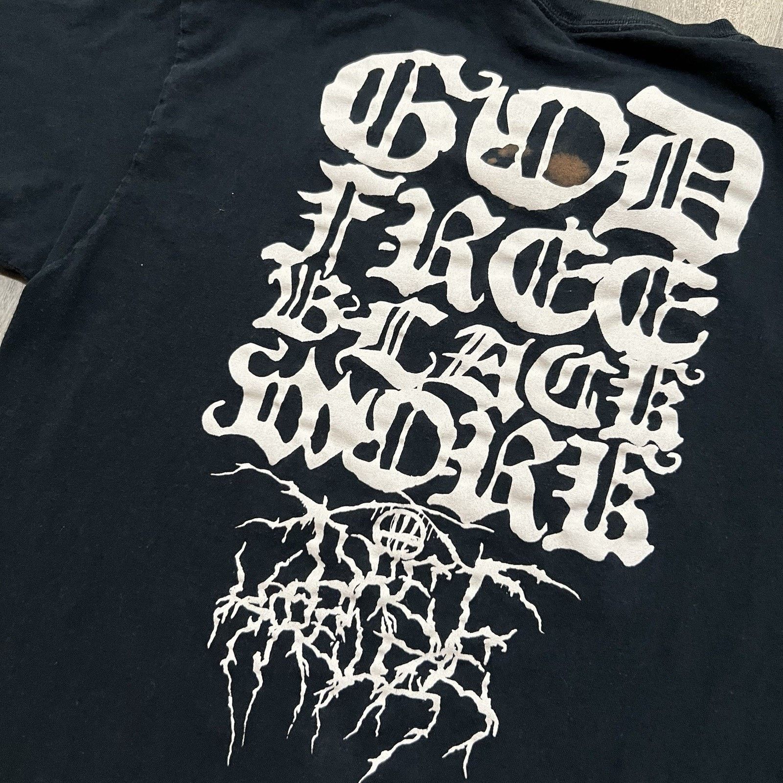 Vintage VTG Darkthrone T Shirt True Norwegian Black Metal Band Tee L Size US L / EU 52-54 / 3 - 4 Thumbnail