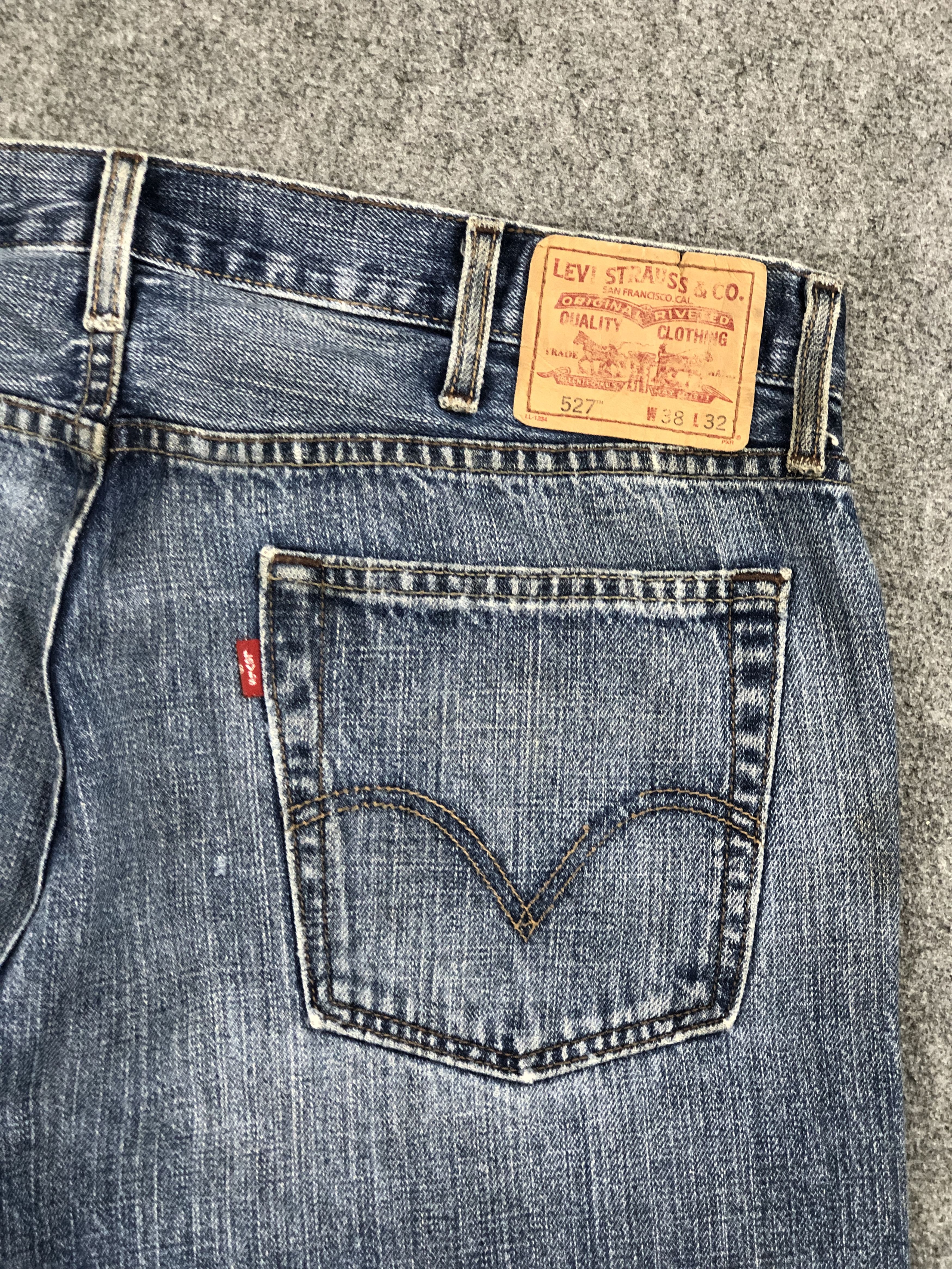 Levi's Vintage Levis 527 Flared Bootcut Jeans DP2289 Size US 38 / EU 54 - 15 Thumbnail