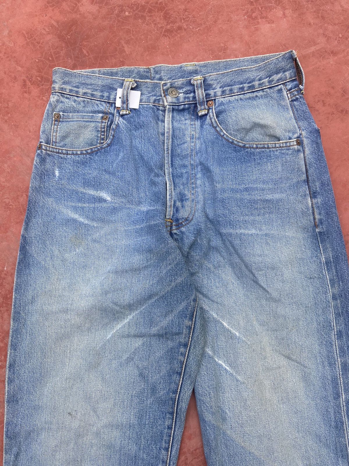 Studio D'Artisan Studio D Artisan jeans selvedge blue wash Size US 28 / EU 44 - 2 Thumbnail