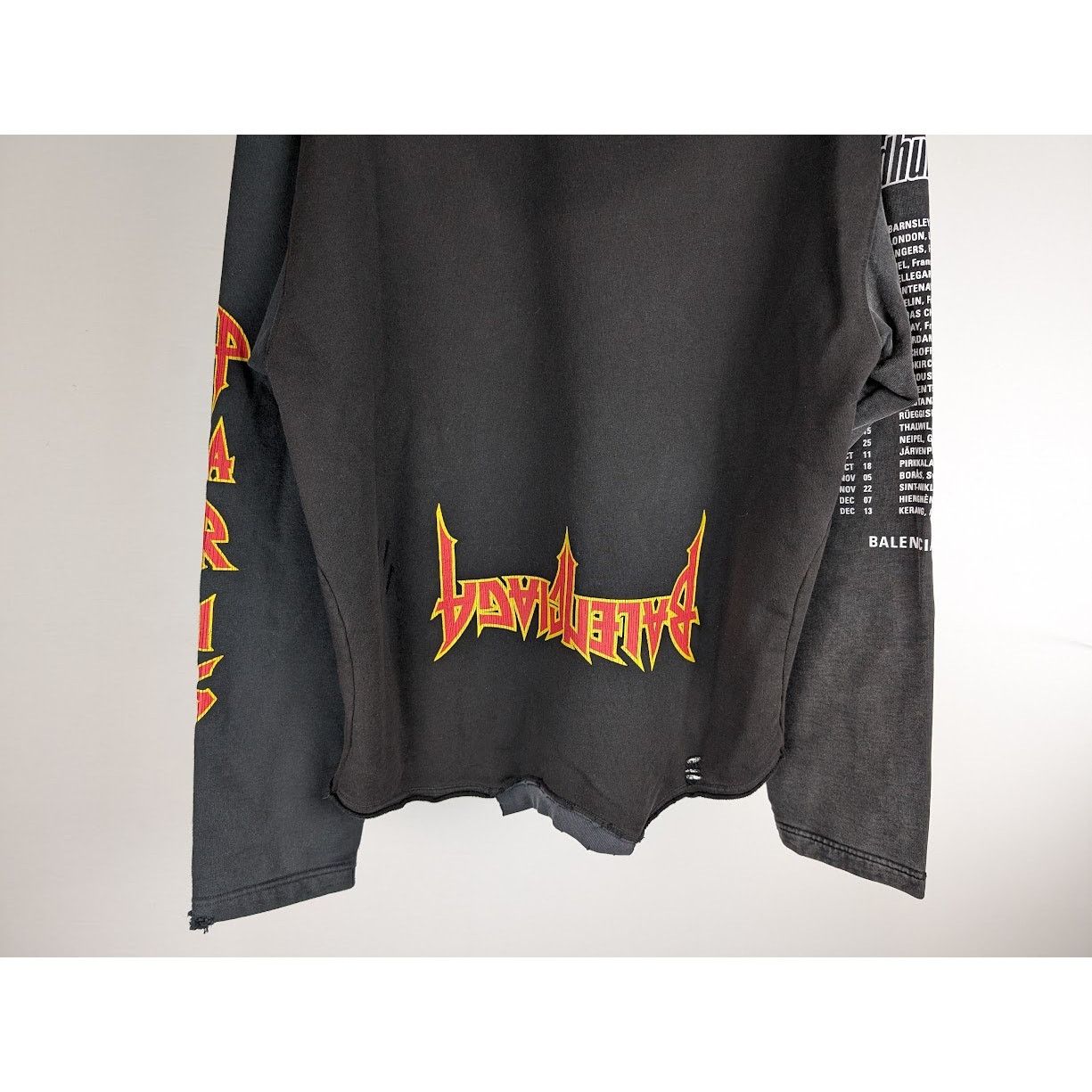 Balenciaga o1rshd1 Hoodie in Black Size US M / EU 48-50 / 2 - 12 Thumbnail