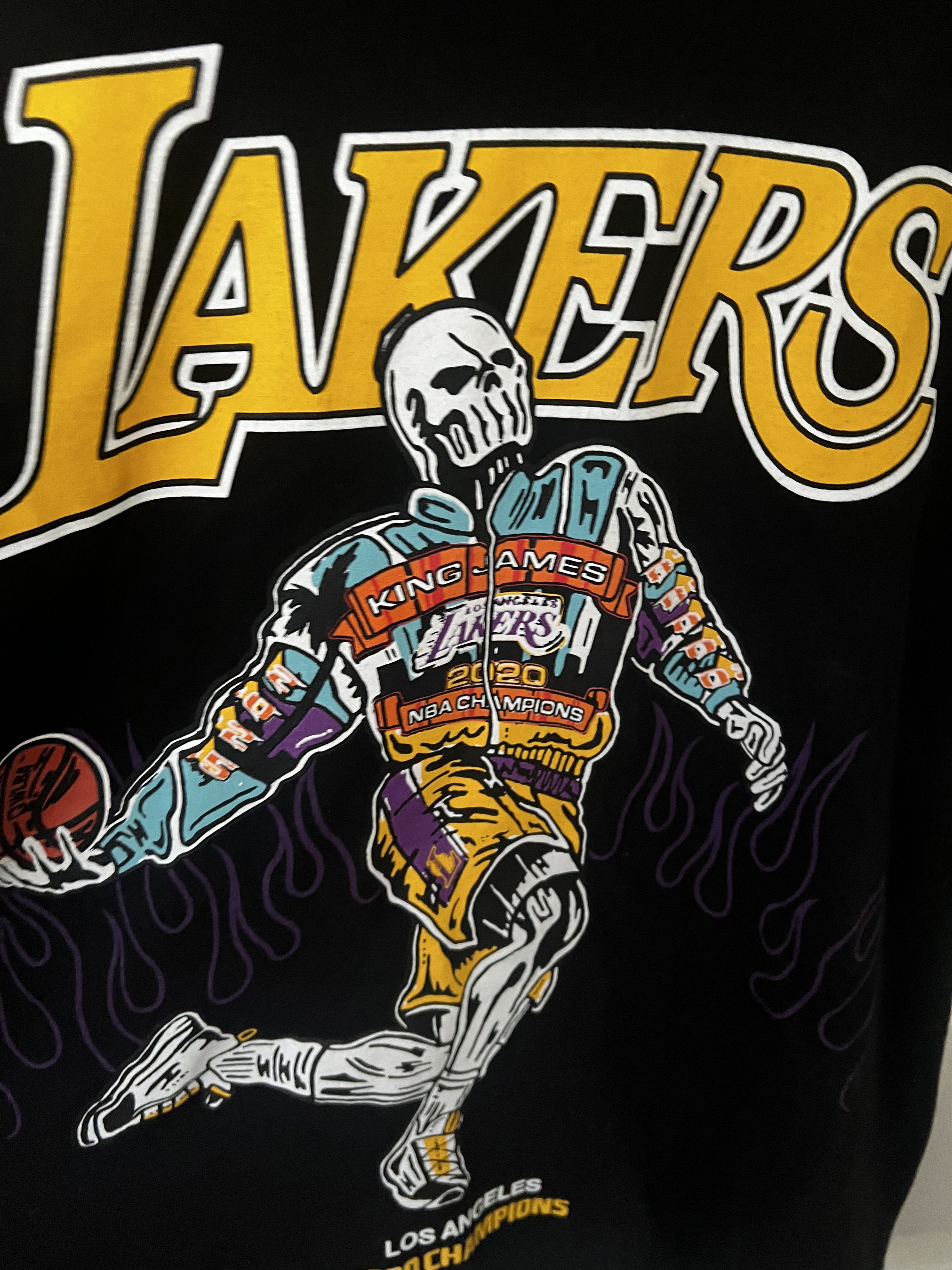 Warren Lotas Warren Lotas Lakers 2020 Championship Tee - Size M Size US M / EU 48-50 / 2 - 3 Thumbnail