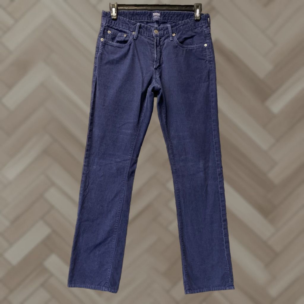 Bonobos Bonobos Corduroy Pants Men’s 31x32 Navy Straight Casual 5-Pocket Mens Size US 31 - 1 Thumbnail
