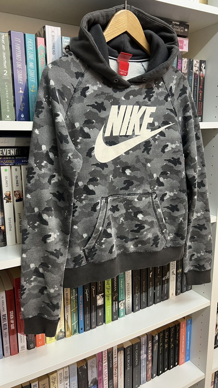 Nike Nike Camo Hoodie Size US L / EU 52-54 / 3 - 2 Thumbnail