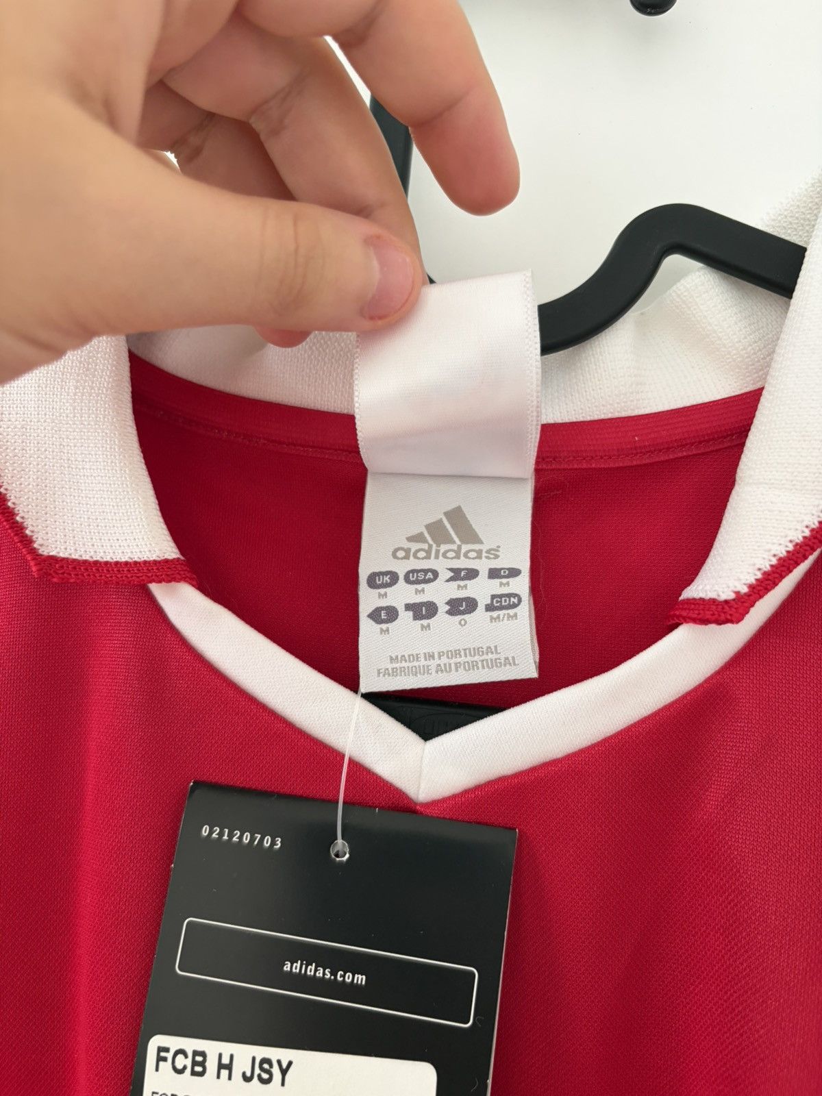 Bayern Munchen adidas 2003/2004 domowa vintage — zdjęcie 3