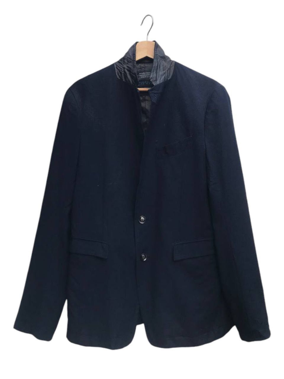 Japanese Brand × Nicole Club Nicole Club for Men Camo Collar Blazer Size US M / EU 48-50 / 2 - 2 Thumbnail