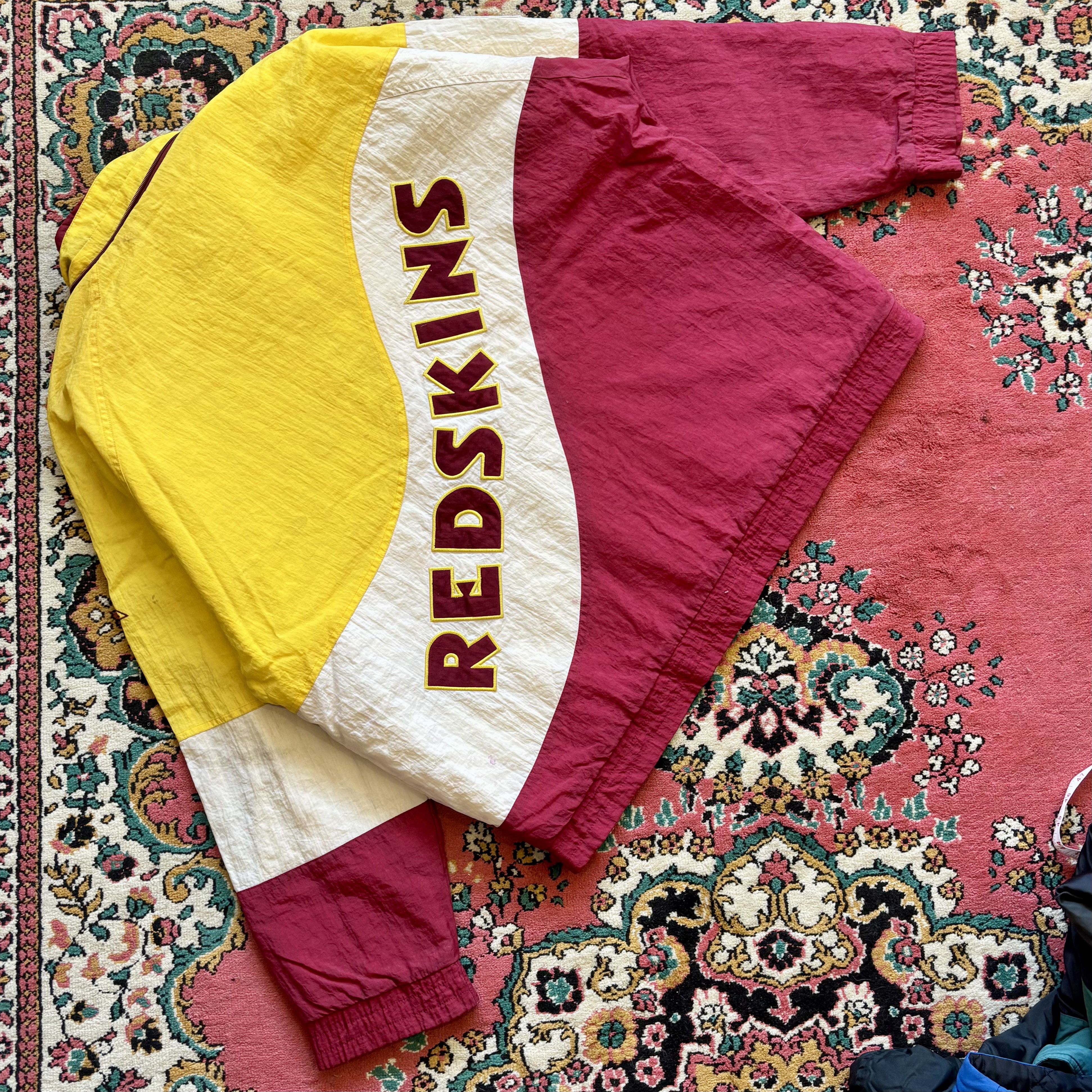 Apex One × Pro Line Vintage Washington Redskins NFL Windbreaker Jacket Size US XL / EU 56 / 4 - 9 Thumbnail