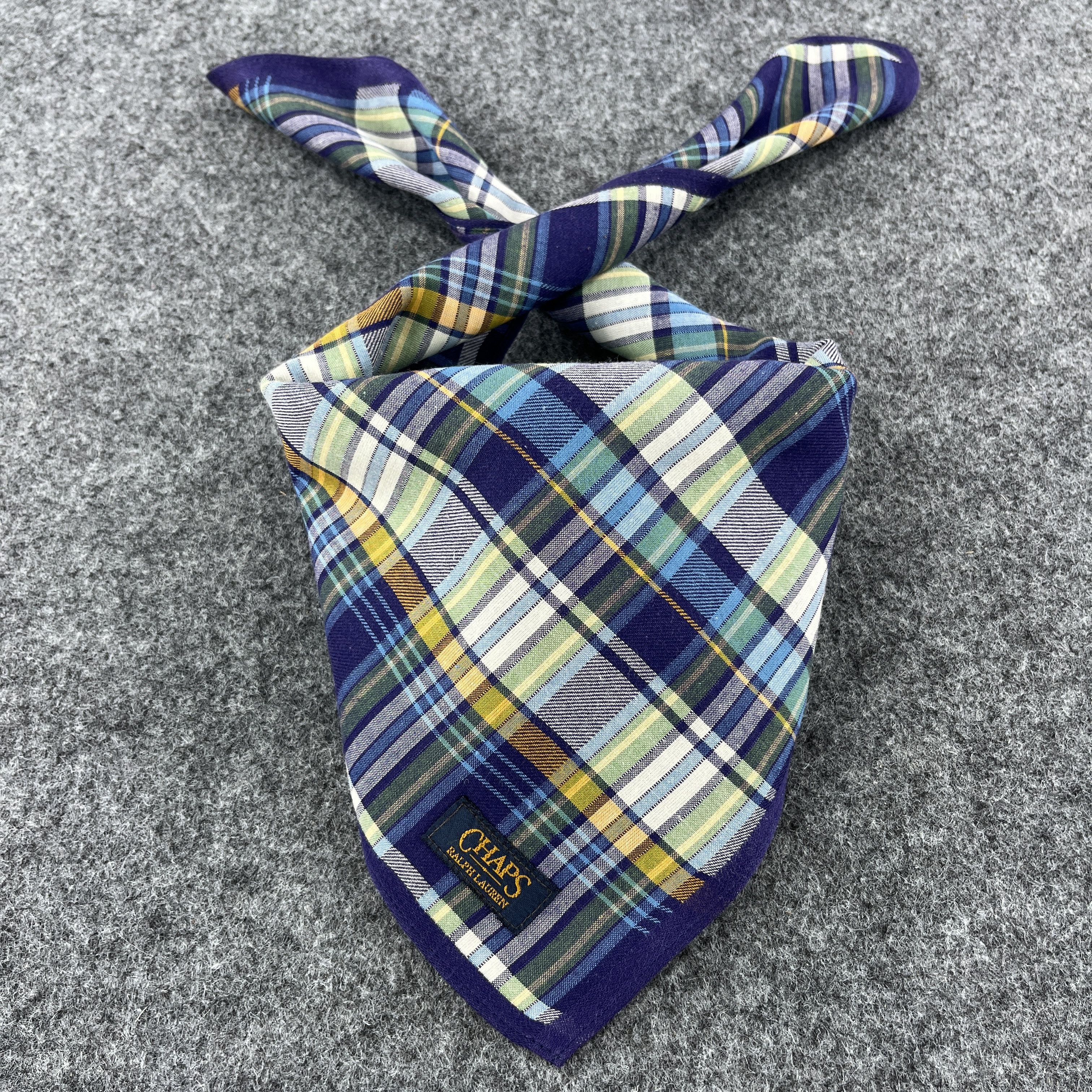 Chaps Ralph Lauren Chaps Ralph Lauren Handkerchief / Bandana / Neckerchief B441 Size ONE SIZE - 1 Thumbnail