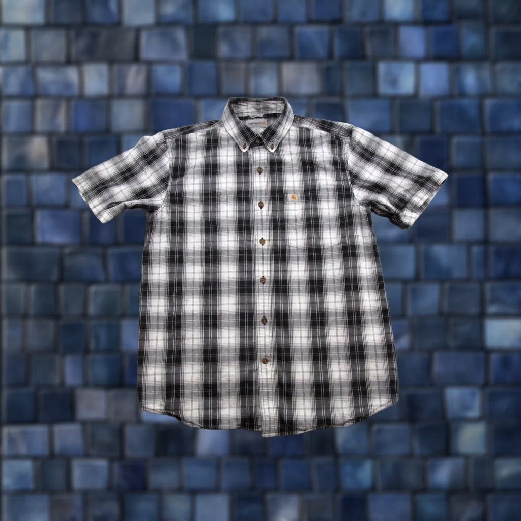 Carhartt Carhartt Shirt Button-Up Plaid Multicolor Short Sleeve Relaxed M Mens Size US M / EU 48-50 / 2 - 1 Thumbnail