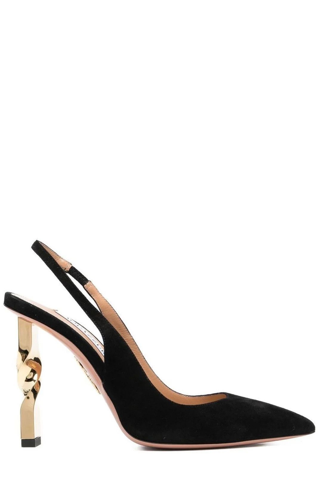 Aquazzura o1srvl11e1024 Pump in Black Size US 7 / IT 37 - 1 Thumbnail