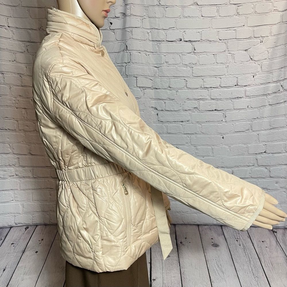 Kate Spade NWT New $260 Kate Spade Relaxed Belted Onion Quilted Jacket Size XS / US 0-2 / IT 36-38 - 4 Thumbnail