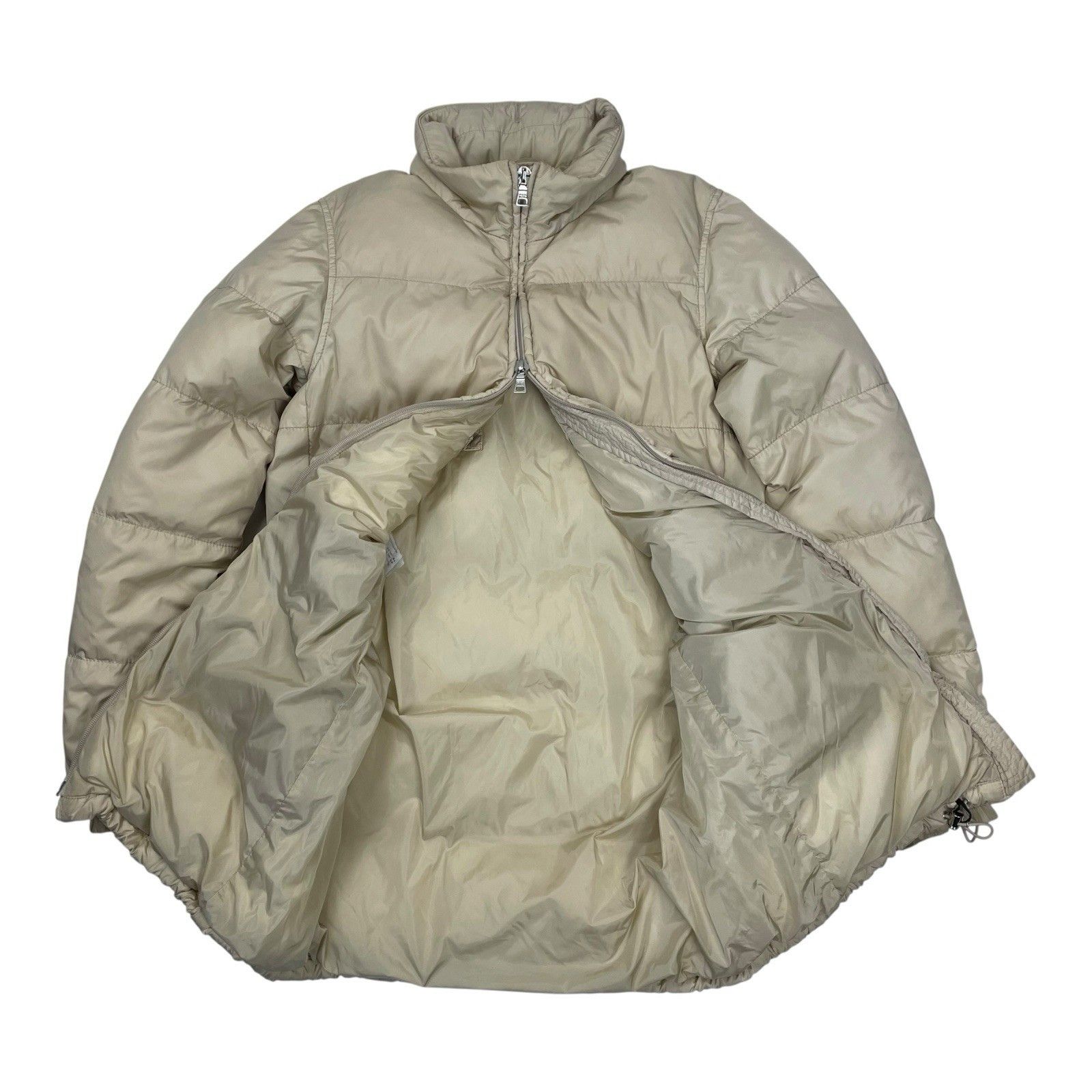 Prada Vintage Prada Sport Down Puffer Jacket Beige 44 UK10 Size M / US 6-8 / IT 42-44 - 3 Thumbnail