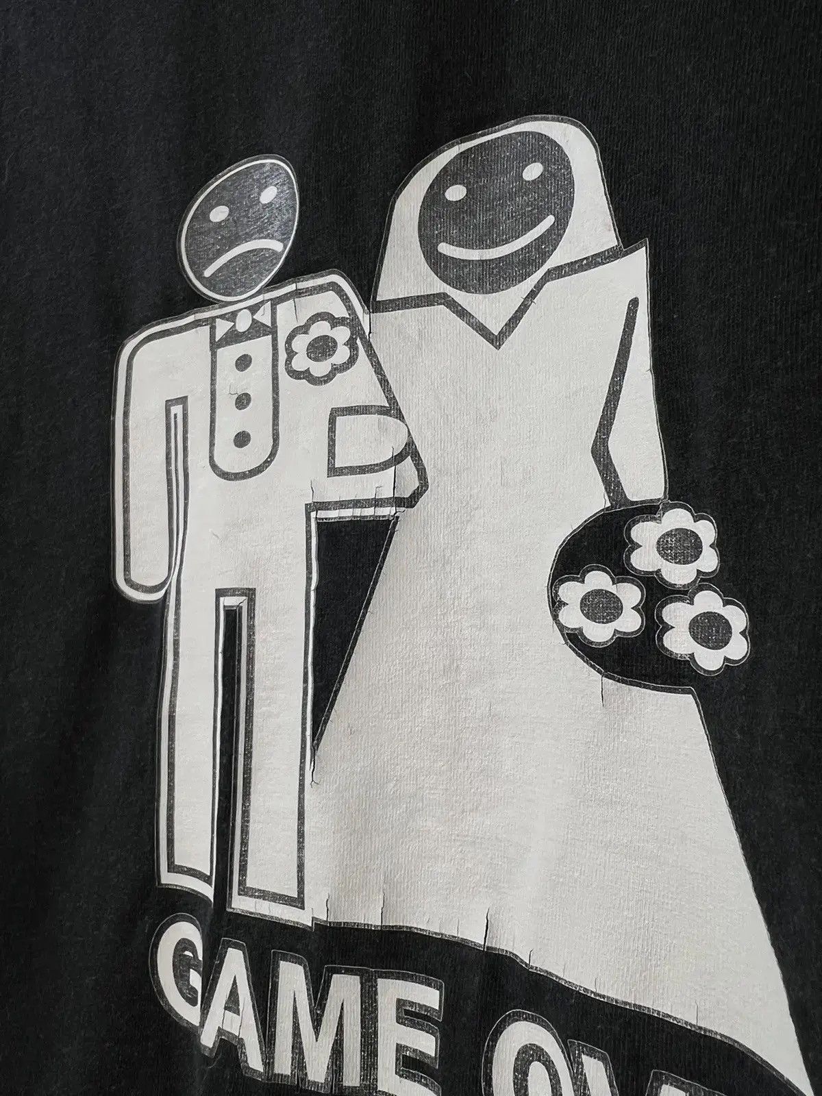 Japanese Brand × Vintage Vintage Y2K Porn Star Game Over Women’s and Men’s tee Rare Size US L / EU 52-54 / 3 - 7 Thumbnail