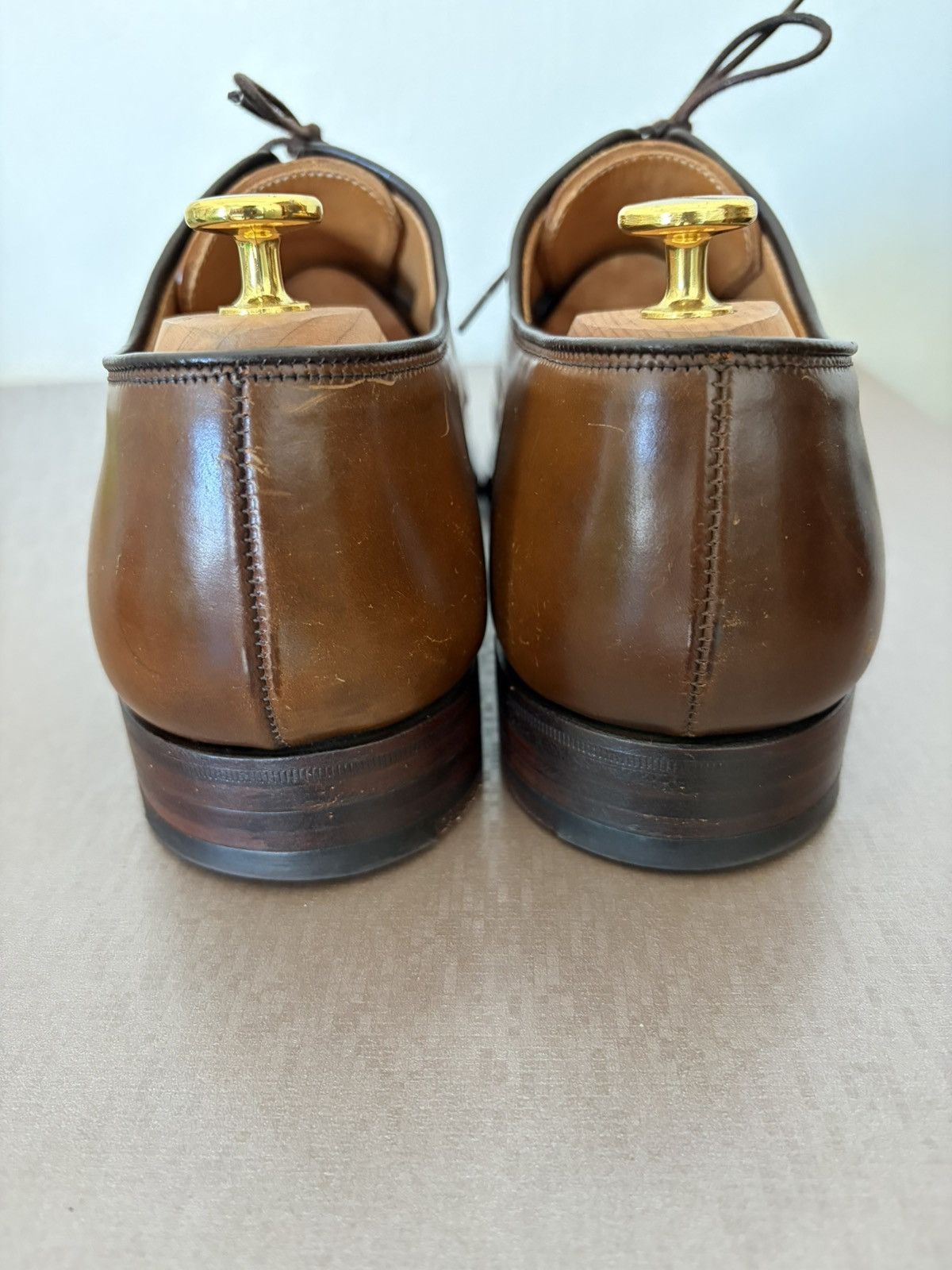 Crockett & Jones Crockett & Jones Bradford Derby Dark Brown Cordovan Size US 8.5 / EU 41-42 - 5 Thumbnail