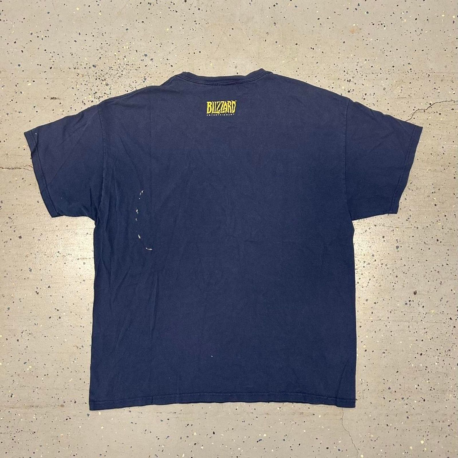 Other VTG/Y2K Navy blue J!NX “save the murlocs .org” graphic tee Size US XL / EU 56 / 4 - 7 Thumbnail