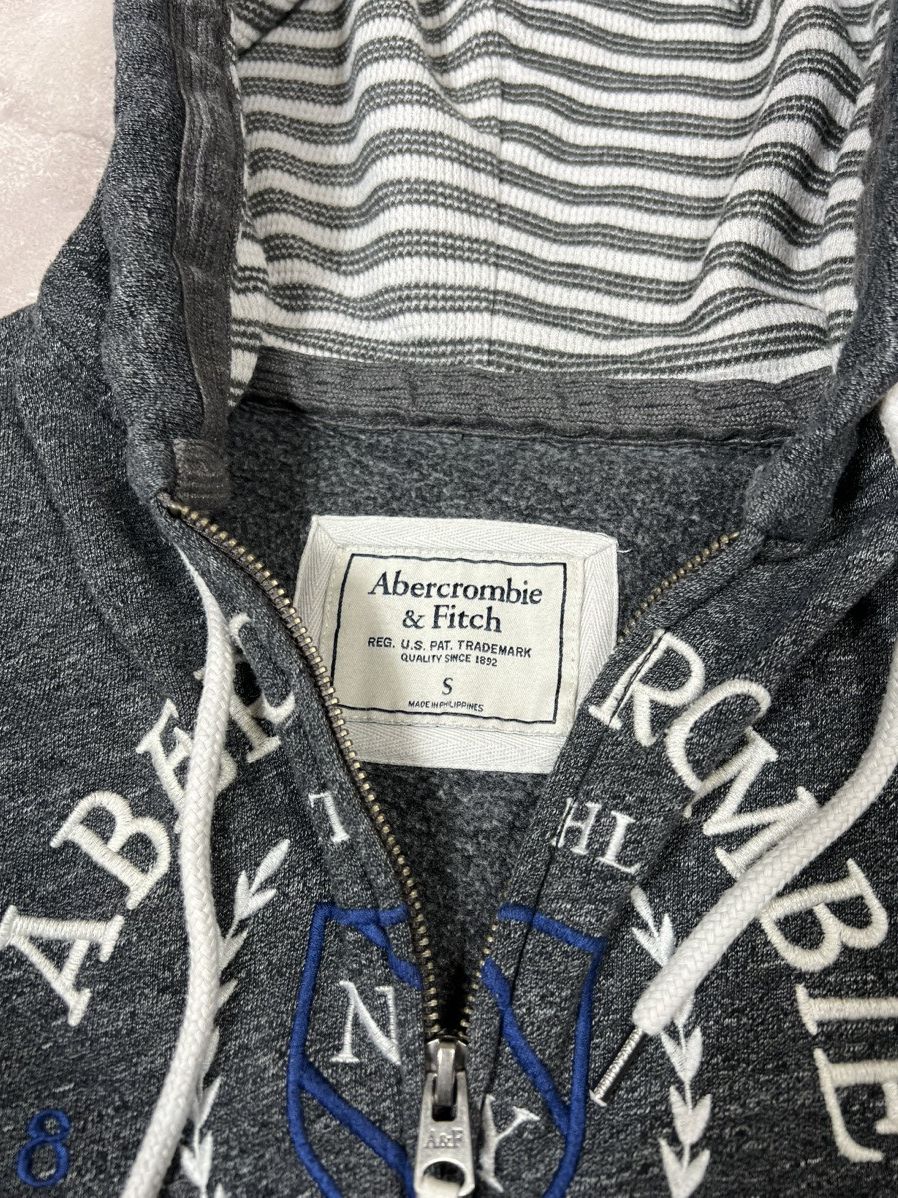 Abercrombie & Fitch Vintage Abercrombie Fitch Zip Hoodie Size S / US 4 / IT 40 - 5 Thumbnail