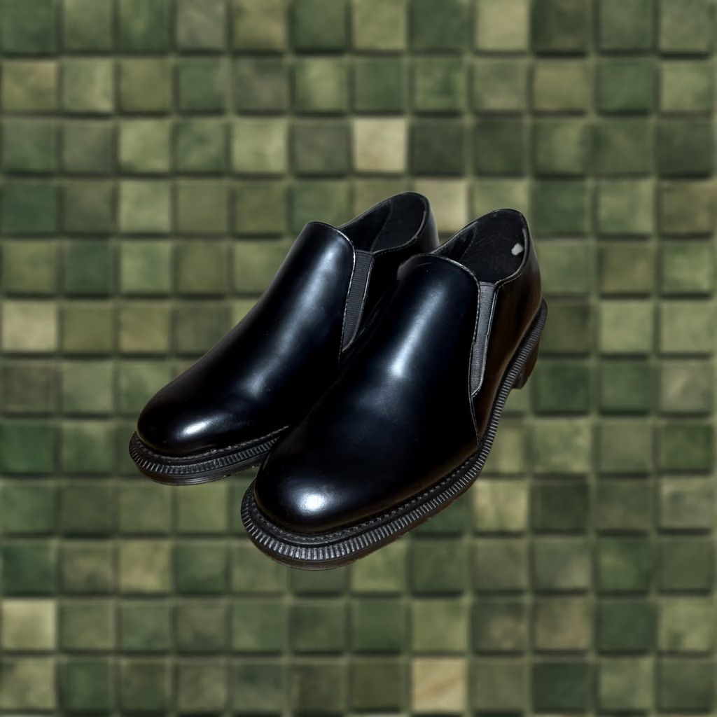 Dr. Martens Dr. Martens Rosyna Loafer Black Polished Smooth Leather Womens Size 8 US 39 Size US 6 / IT 36 - 1 Thumbnail