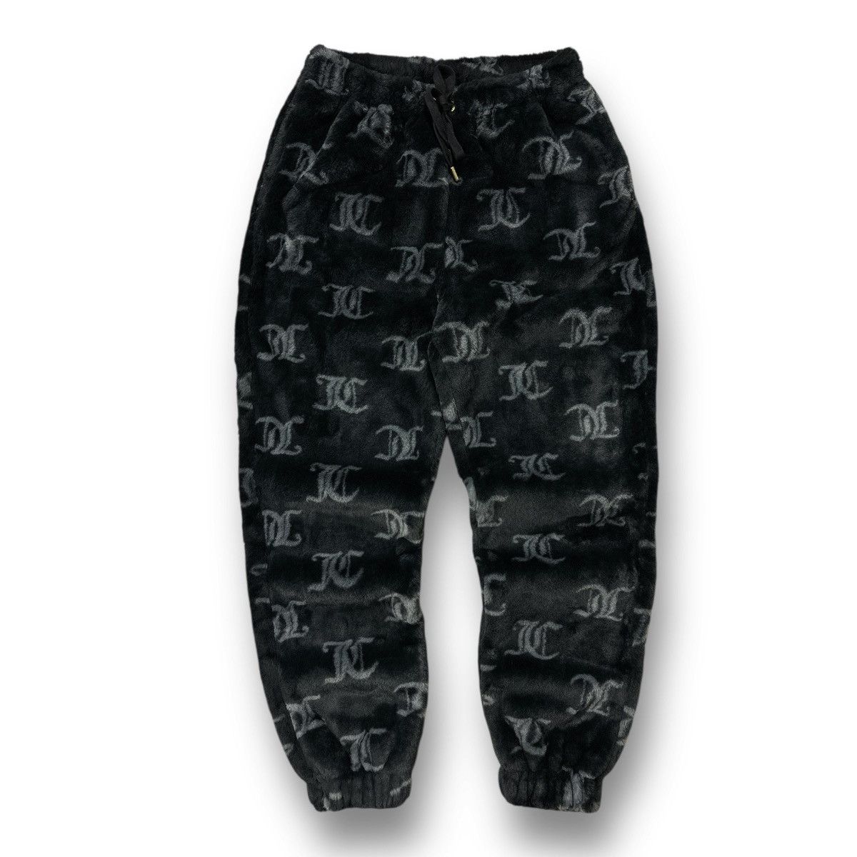 Juicy Couture Juicy Couture Plush Teddy Joggers All Over Print Women’s M Size 30" / US 8 / IT 44 - 1 Thumbnail
