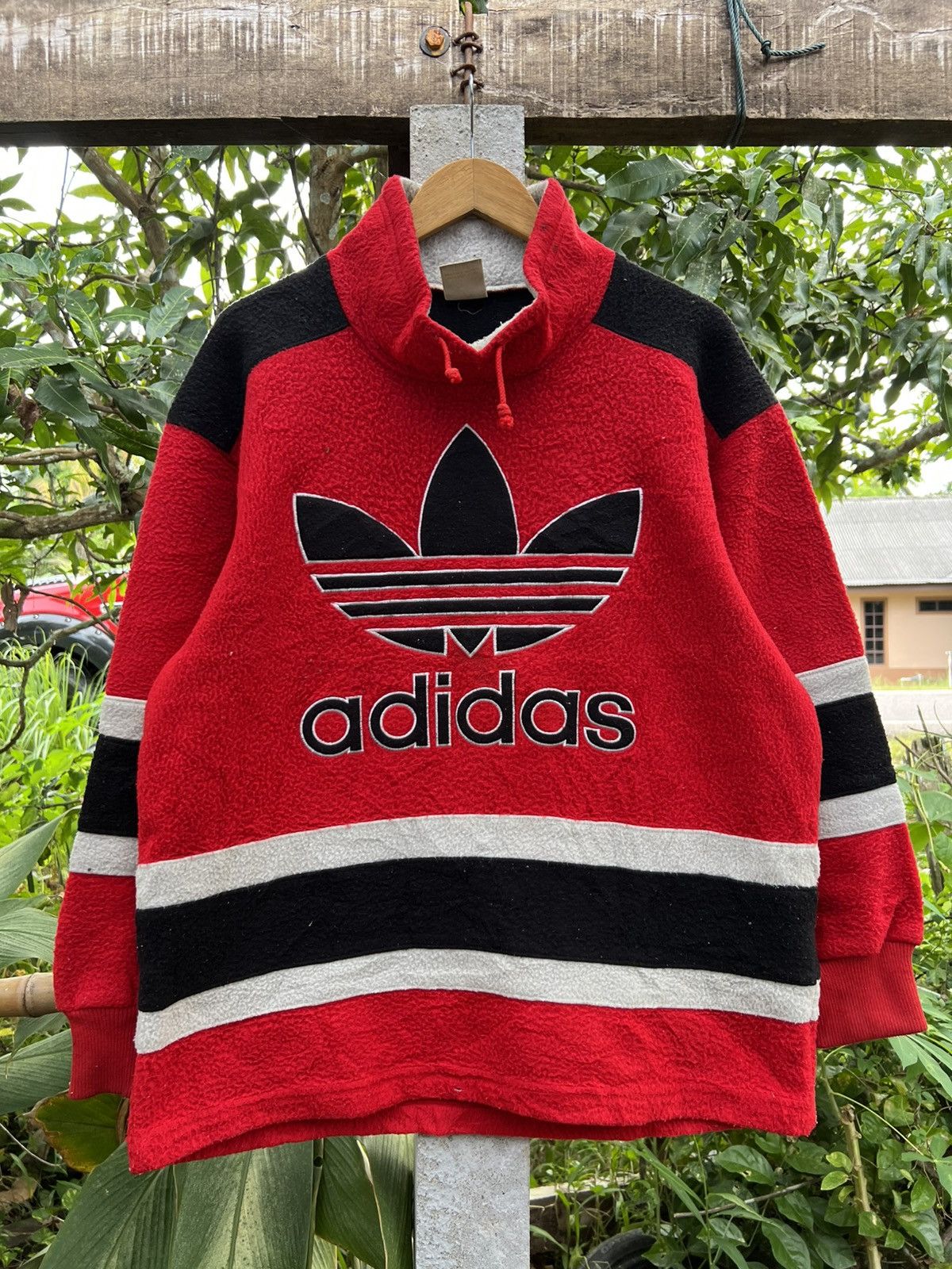 Adidas × Japanese Brand Vintage Adidas 90s Size US L / EU 52-54 / 3 - 1 Thumbnail