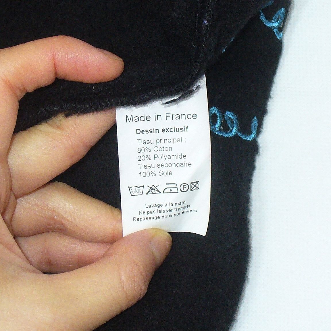 Other Made in France vintage kitty skirt Size 26" / US 2 / IT 38 - 3 Thumbnail