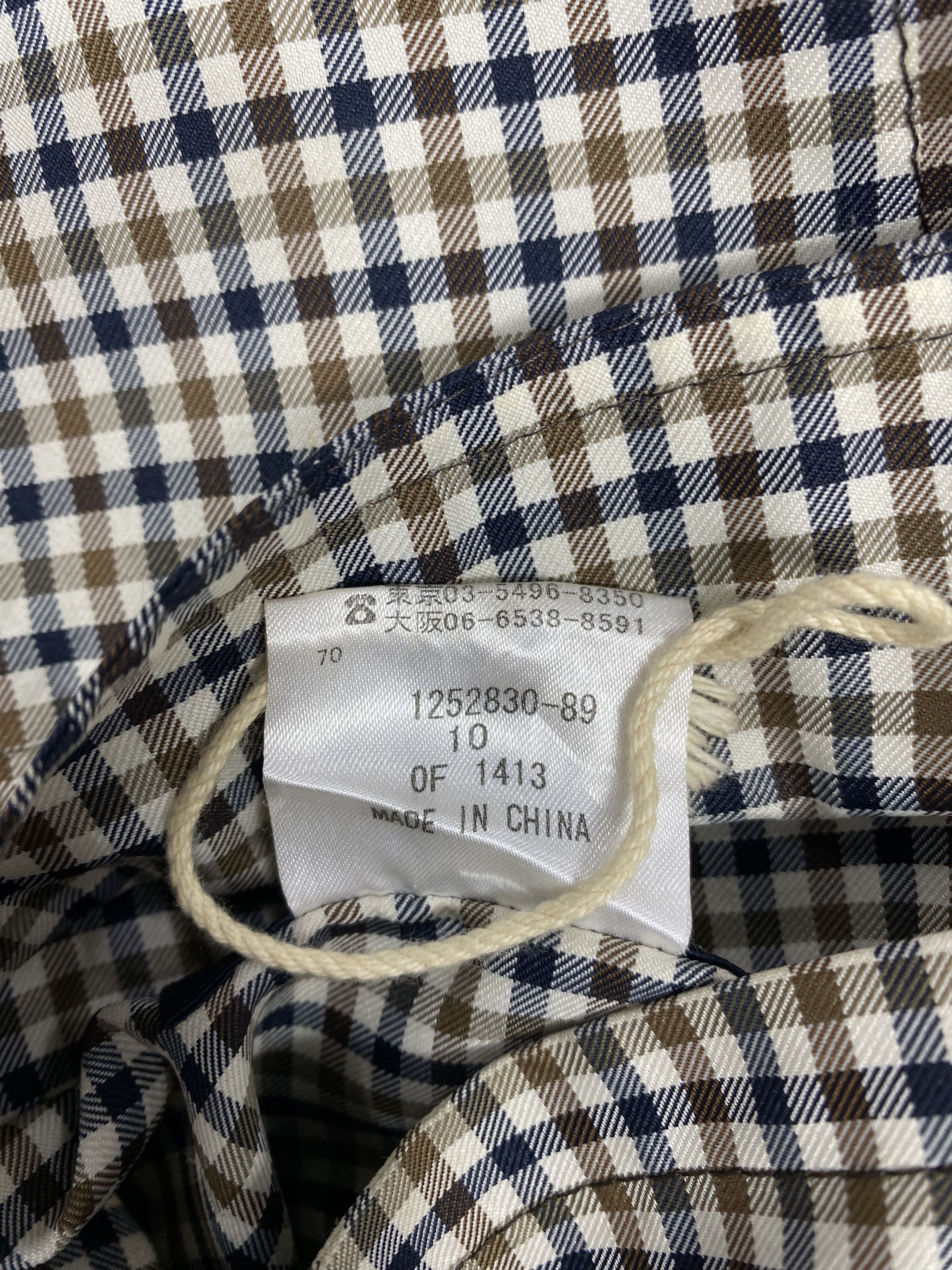 Aquascutum Vintage Aquascutum Reversible Button Jacket Size US M / EU 48-50 / 2 - 12 Thumbnail