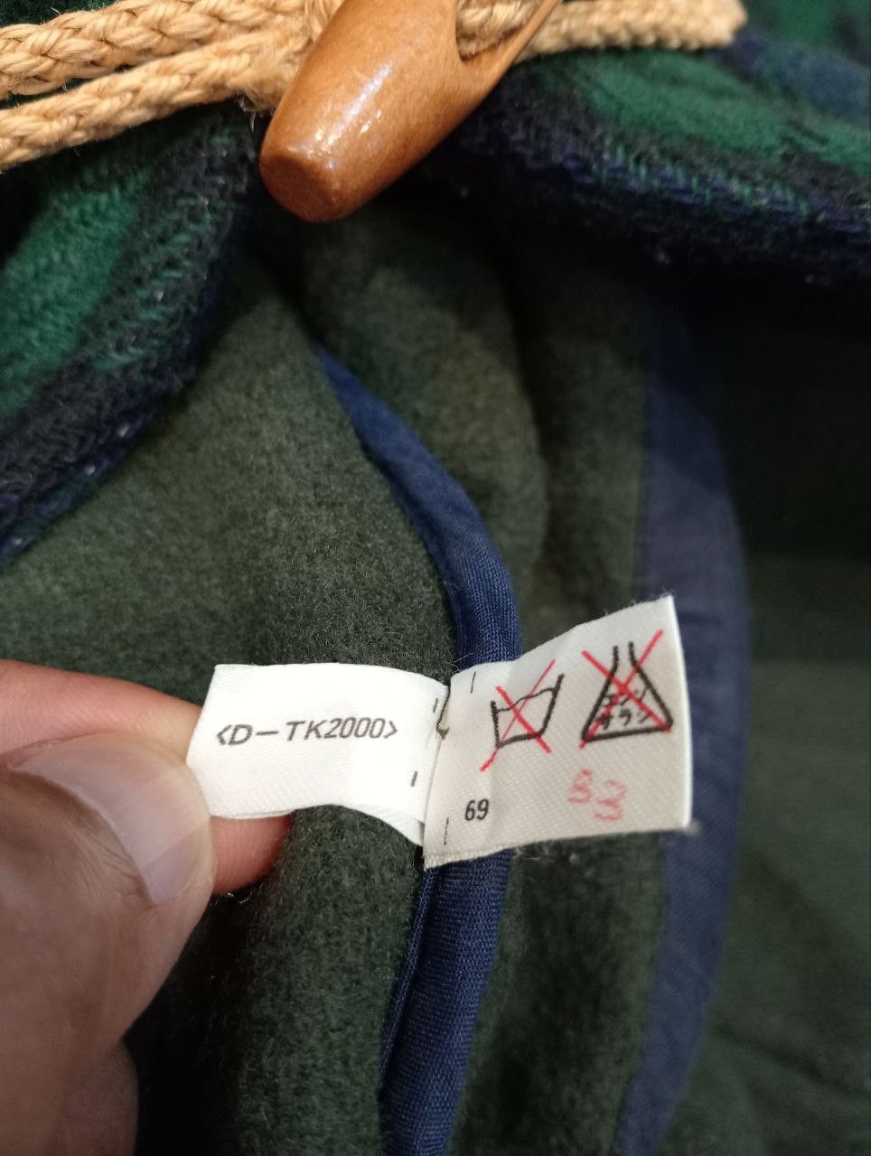 Ralph Lauren RALPH LAUREN HOODIE TARTAN DUFFLE COAT JACKET - SIZE 160 Size US S / EU 44-46 / 1 - 8 Thumbnail