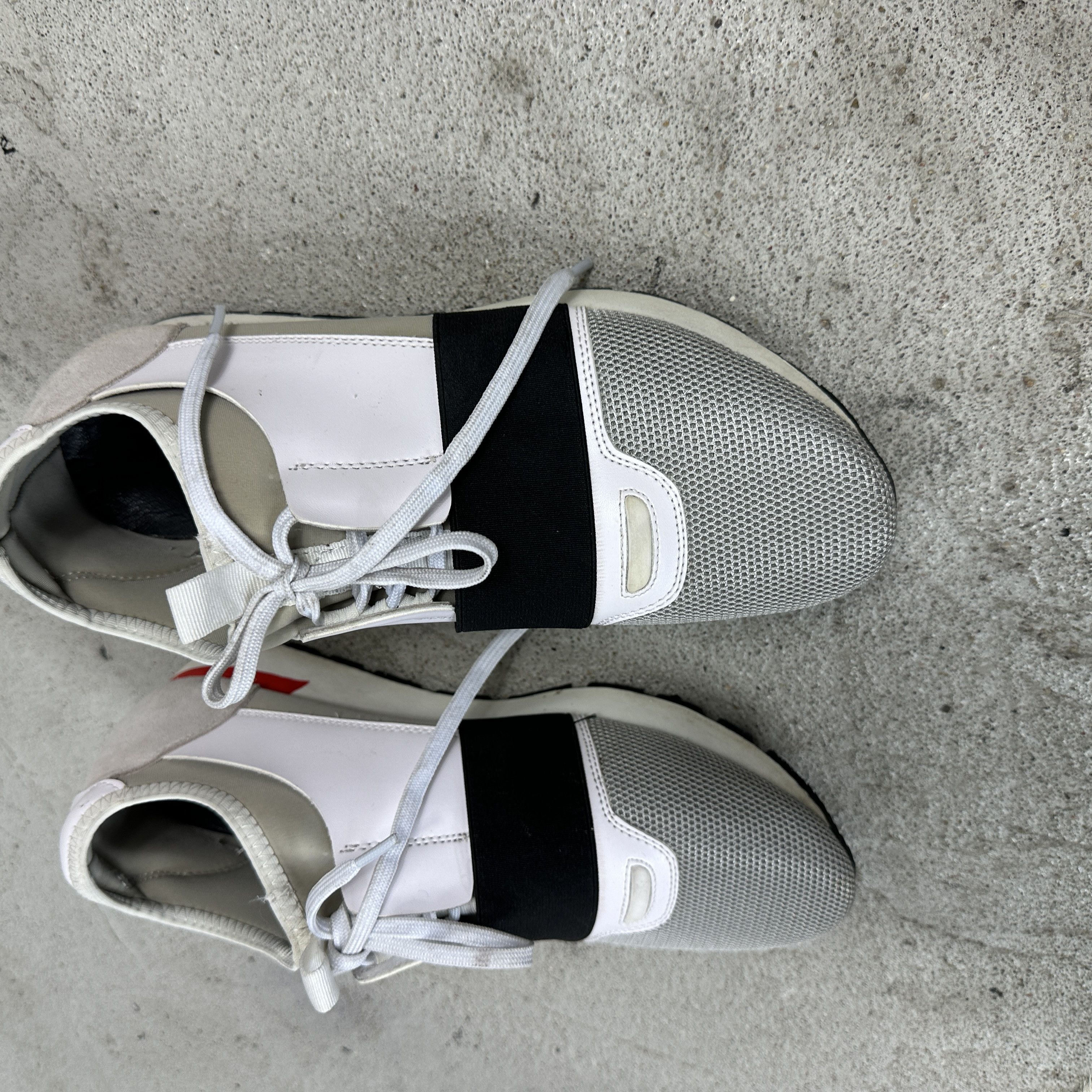 Balenciaga × Vintage Vintage Y2K Casual Balenciaga Race Runner Sneakers Size US 11 / IT 41 - 7 Thumbnail
