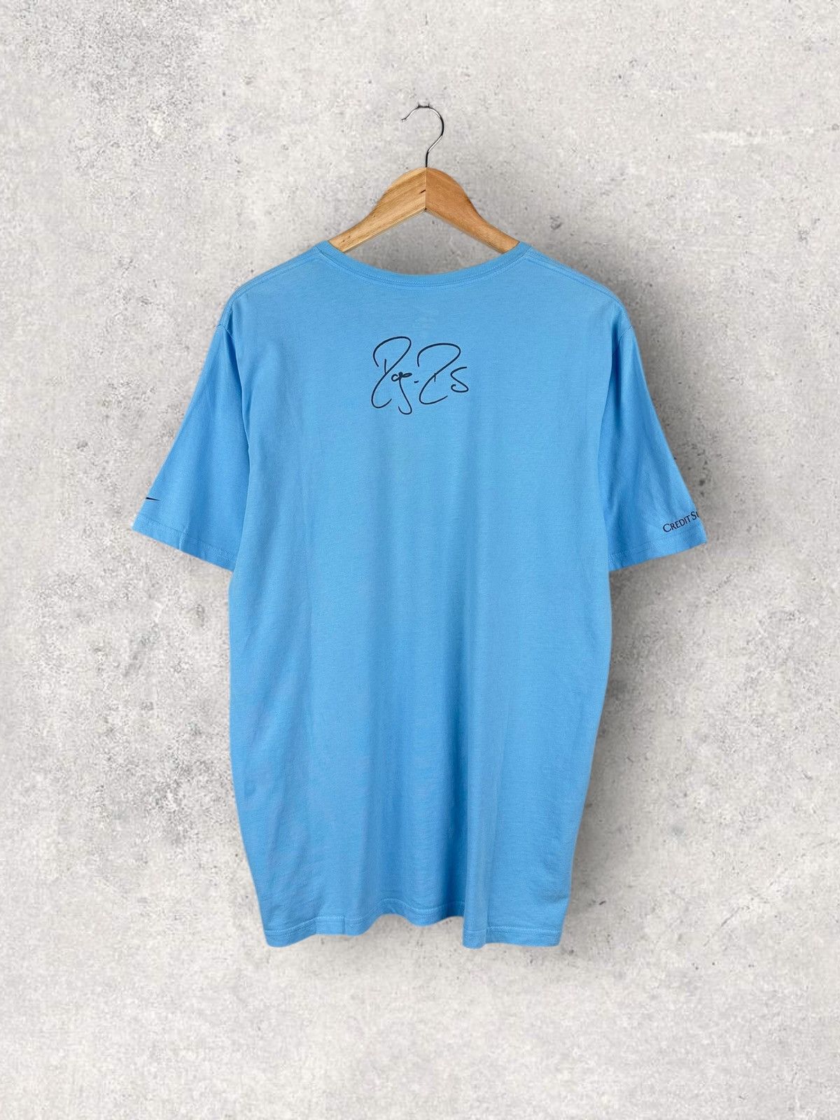 Nike Nike Roger Federer Box Logo Tee Oversized Streetwear Size US L / EU 52-54 / 3 - 2 Thumbnail