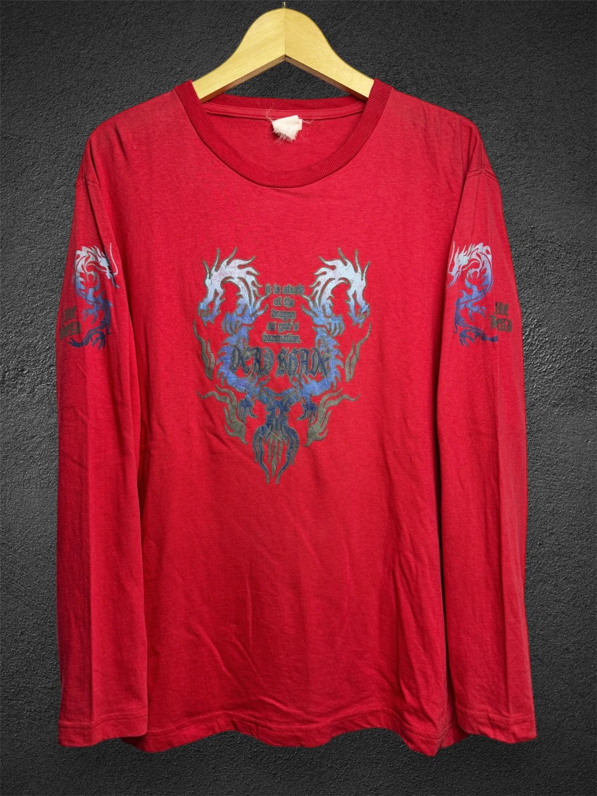 Hysteric Glamour × If Six Was Nine × Japanese Brand Japanese Dragon Glittier Poem Long Lseeve Size US M / EU 48-50 / 2 - 1 Thumbnail