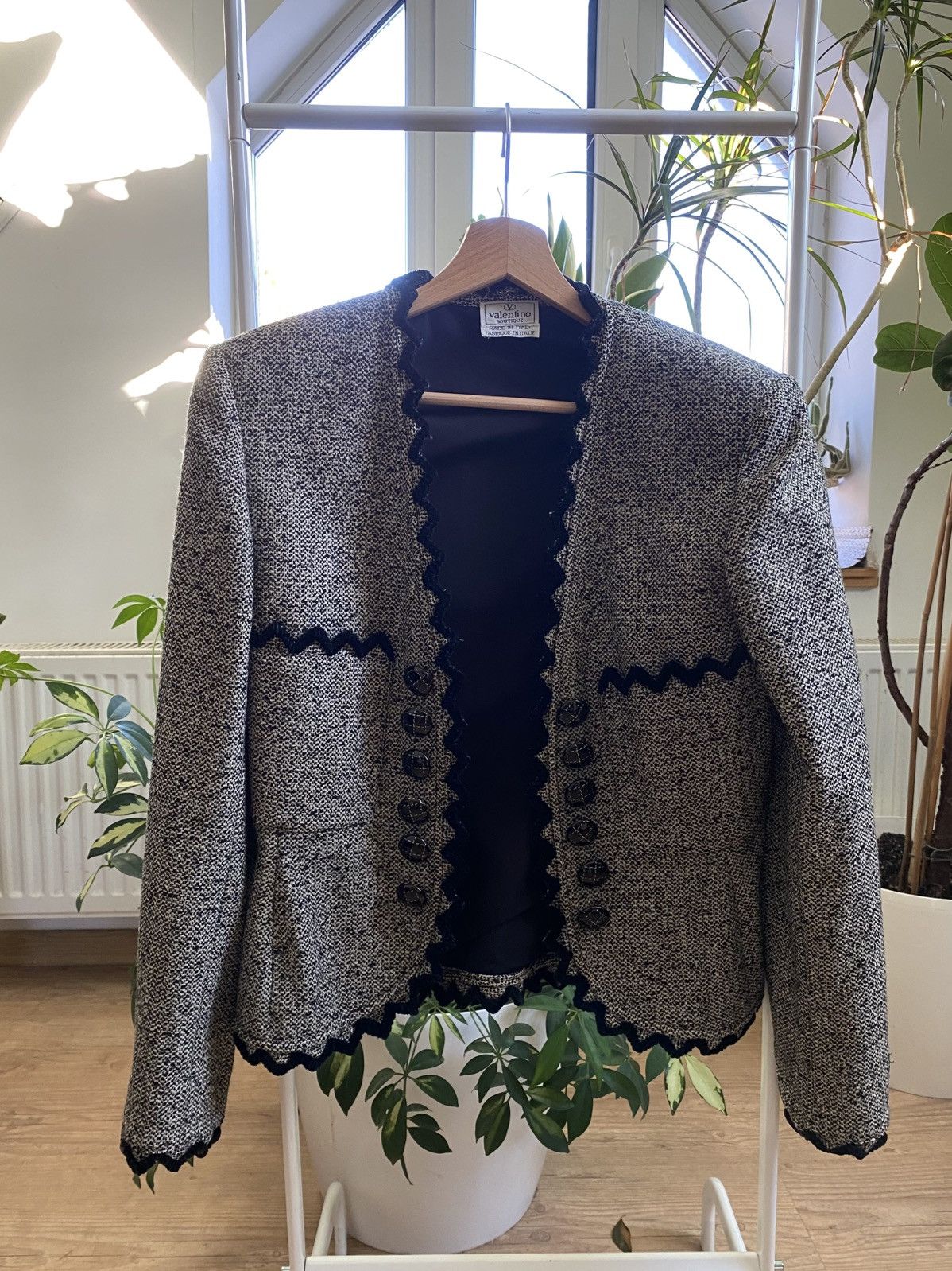 Valentino × Vintage VINTAGE VALENTINO BLAZER 80s MADE IN ITALY Size M / US 6-8 / IT 42-44 - 1 Thumbnail