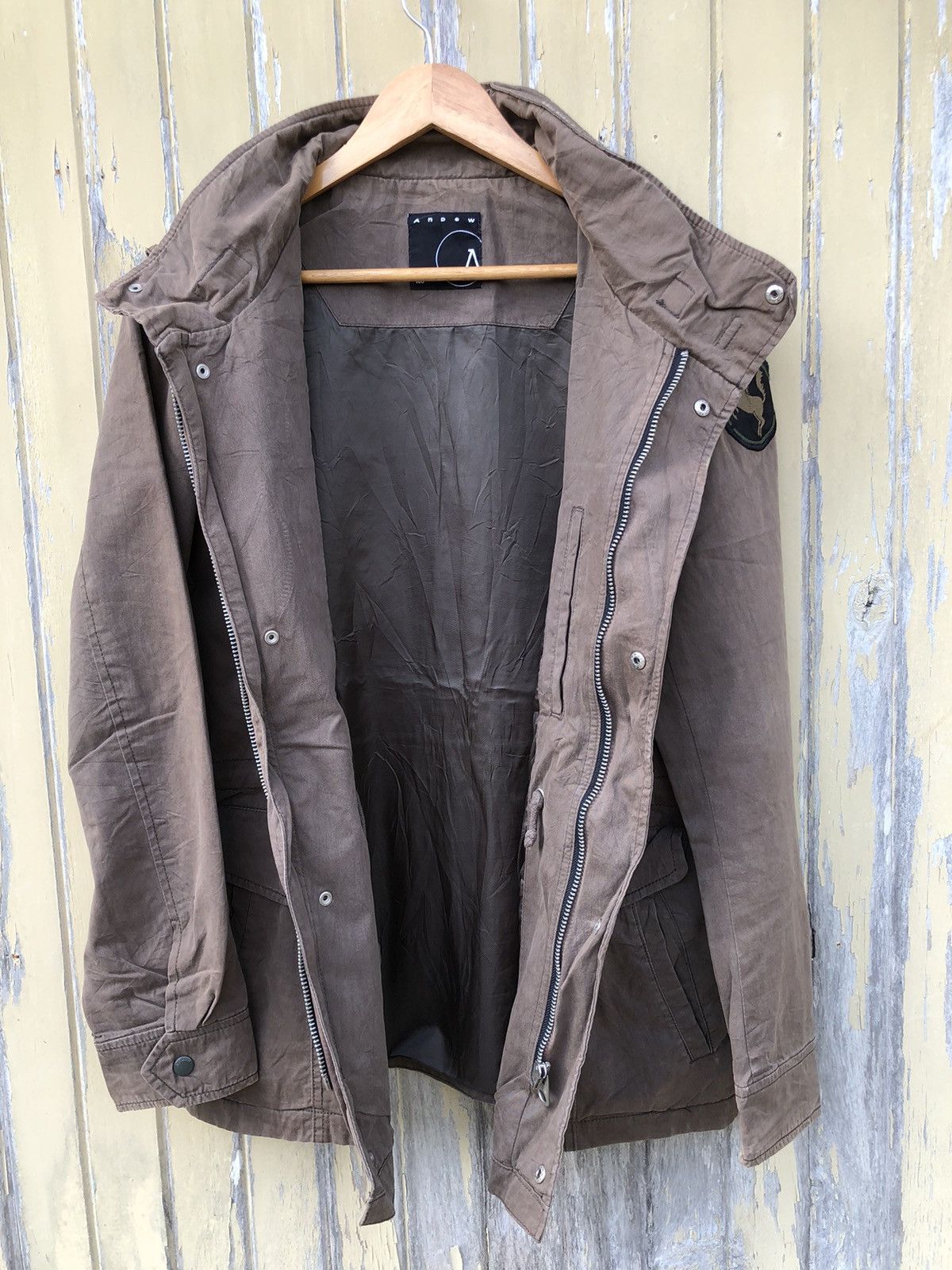 Japanese Brand × Vintage Vintage Japanese Brands Andew Parka Jacket Size US L / EU 52-54 / 3 - 18 Thumbnail