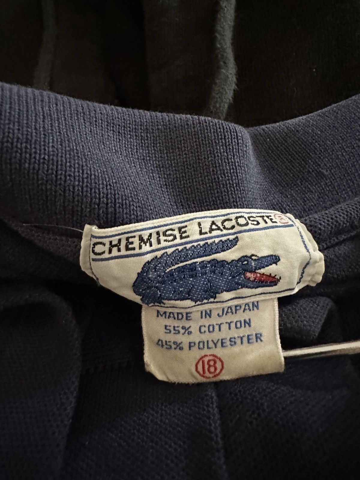 Lacoste Vintage 70s Chemise Lacoste Faded Polo Shirt Size US XS / EU 42 / 0 - 7 Thumbnail