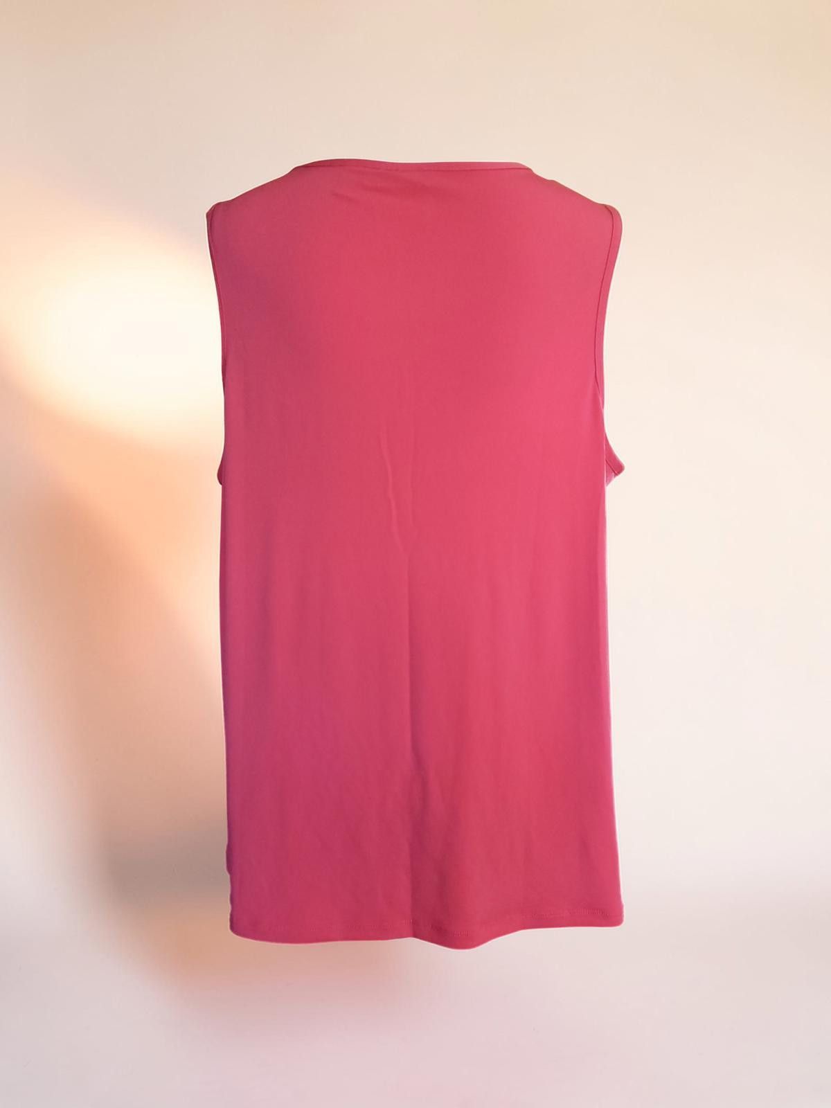 Other Susan Graver Sleeveless Blouse Size 1X Pink and Coral Size XL / US 12-14 / IT 48-50 - 5 Thumbnail