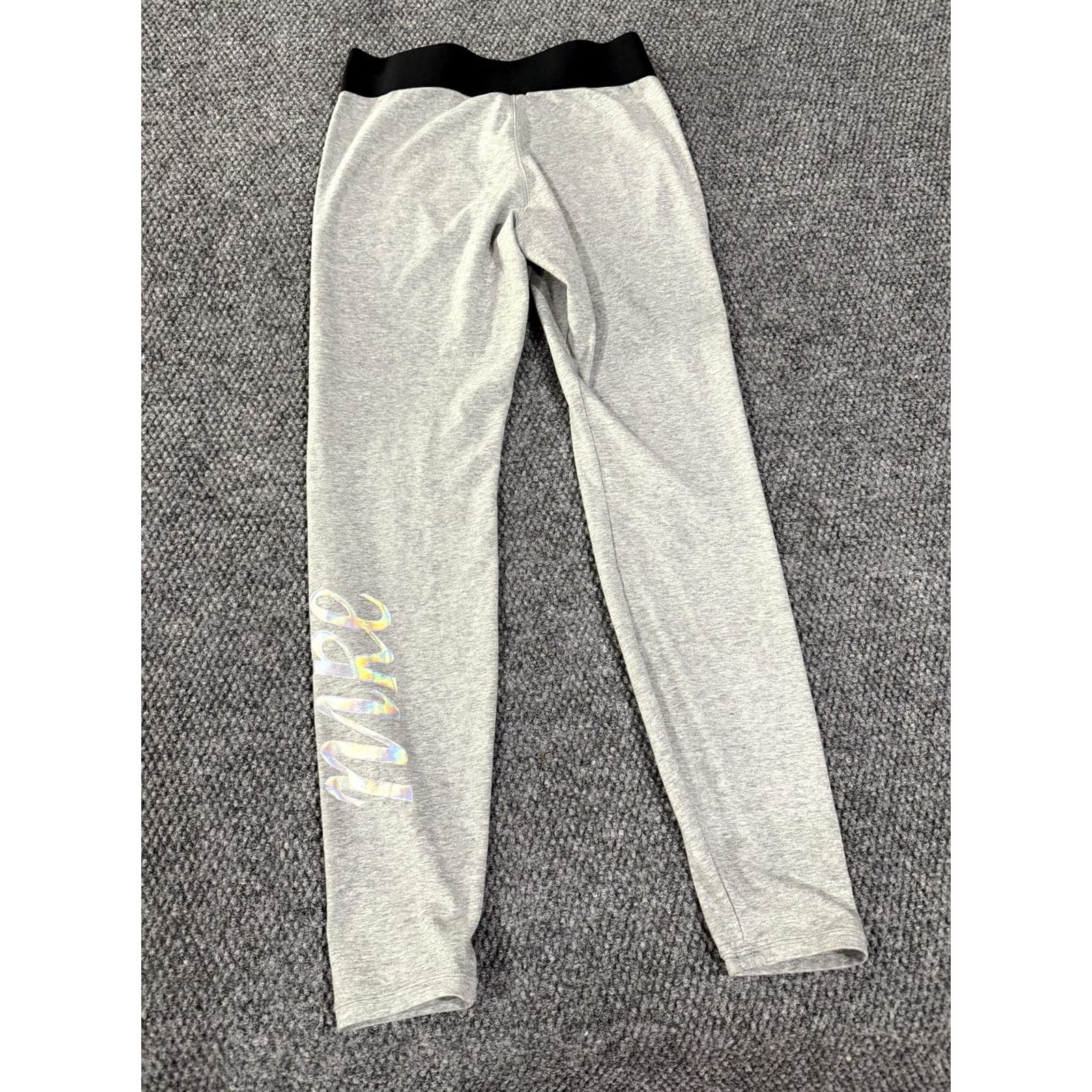 Nike Nike Leggings Womens M Gray Ankle Athletic Sportswear Logo Yoga Gym Training Pants Size 32" / US 10 / IT 46 - 7 Thumbnail