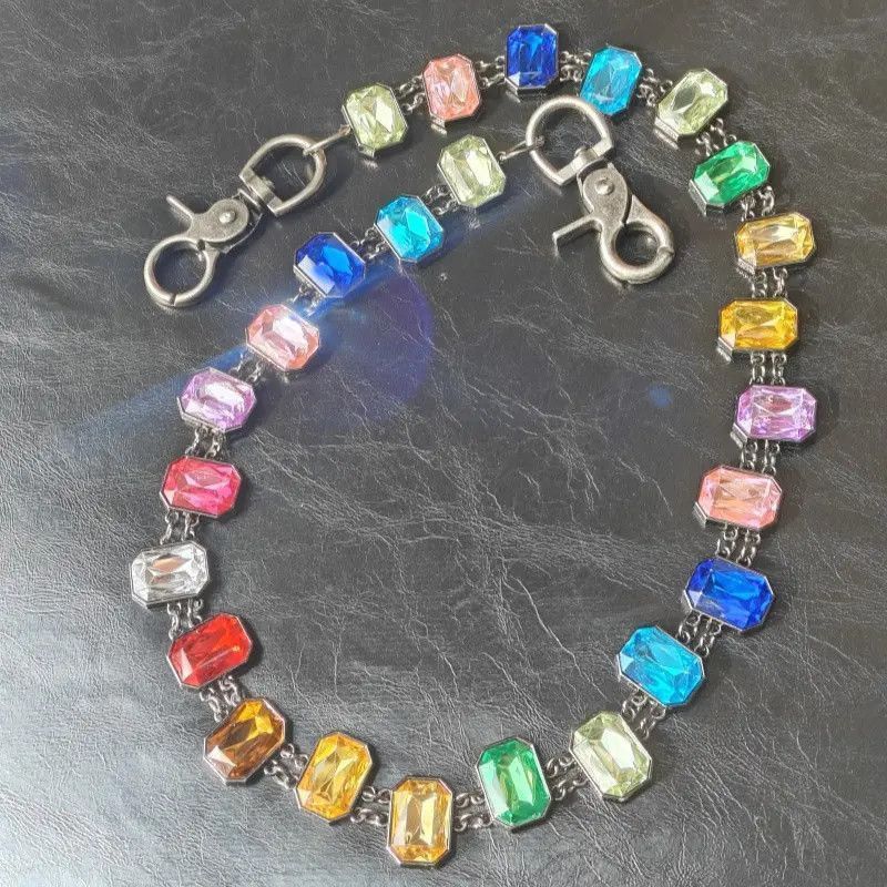 Jewelry Multicolor Waist Wallet Chain Size ONE SIZE - 2 Thumbnail