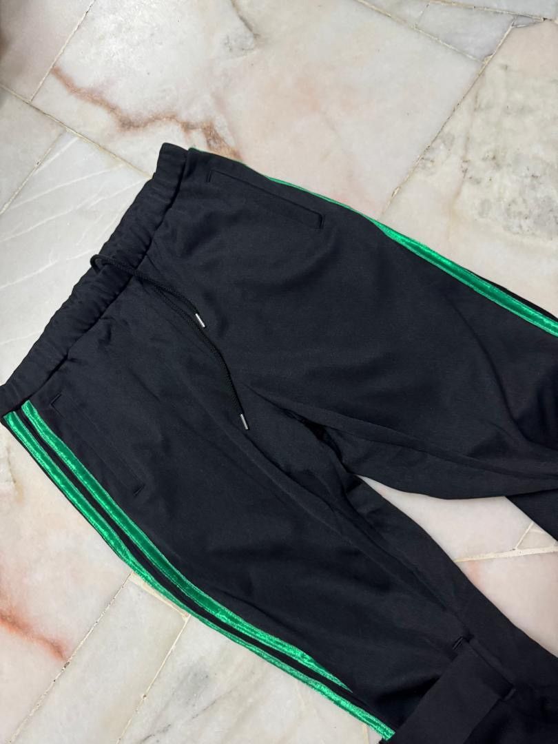 Needles RARE 90s GROWING PAINS STRAP FLARE TRACK PANTS MADE IN JAPAN Size US 29 - 5 Thumbnail