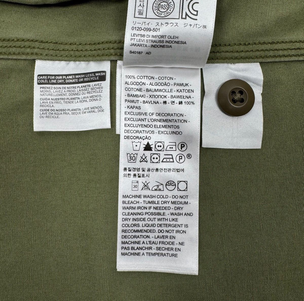 Levi's Levis Camouflage Caroline Zip Jacket Embroidered size M Size M / US 6-8 / IT 42-44 - 16 Thumbnail