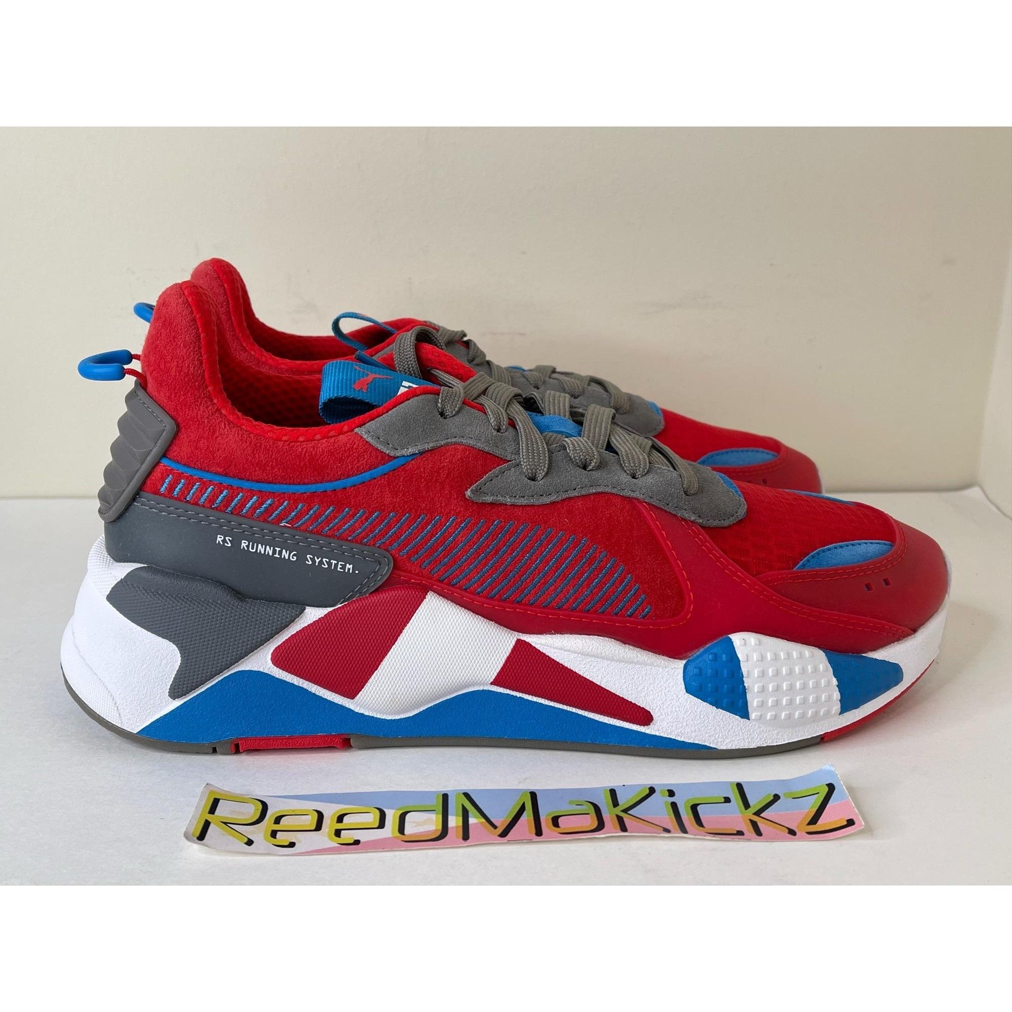 Puma Puma RS-X Retro Red Steel Mens 10us Size US 10 / EU 43 - 3 Thumbnail