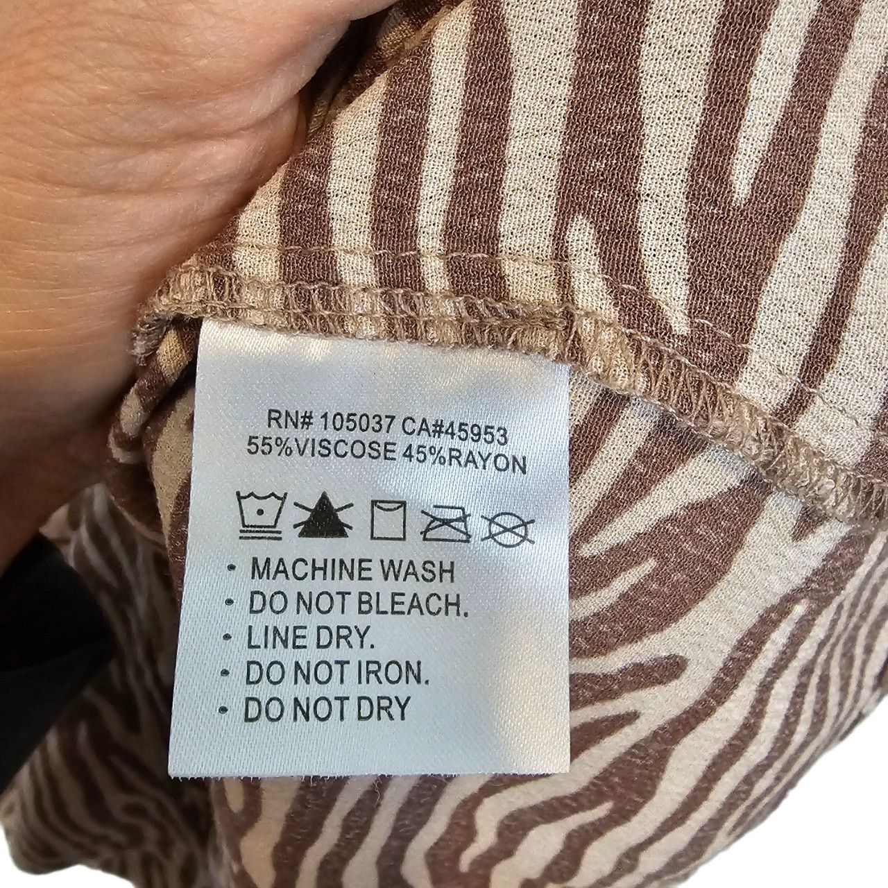 Ariat Ariat Women Foster Zebra Print Western Top M Cowgirl Country Size M / US 6-8 / IT 42-44 - 8 Thumbnail
