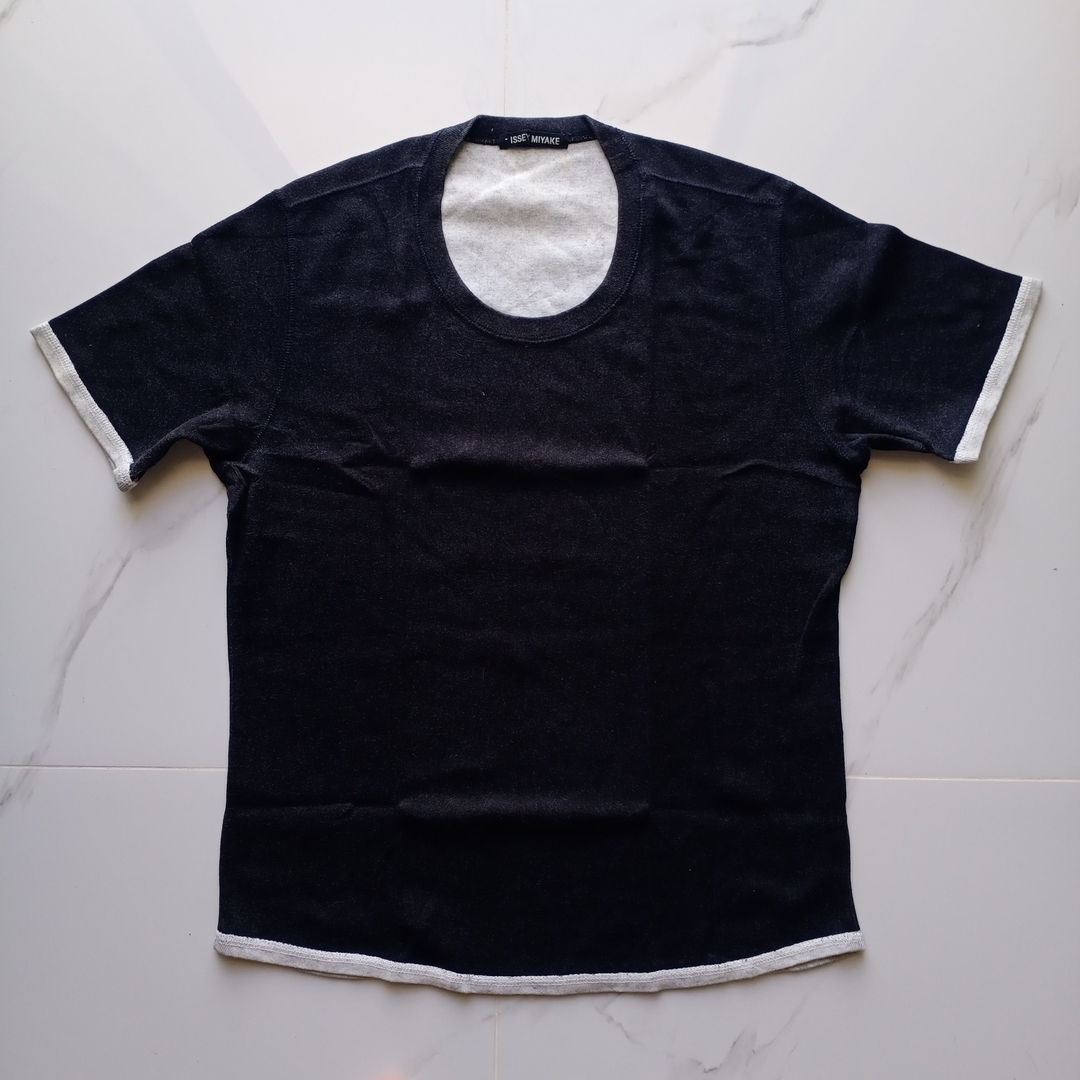 Issey Miyake IM roundneck t shirt japan plain designer