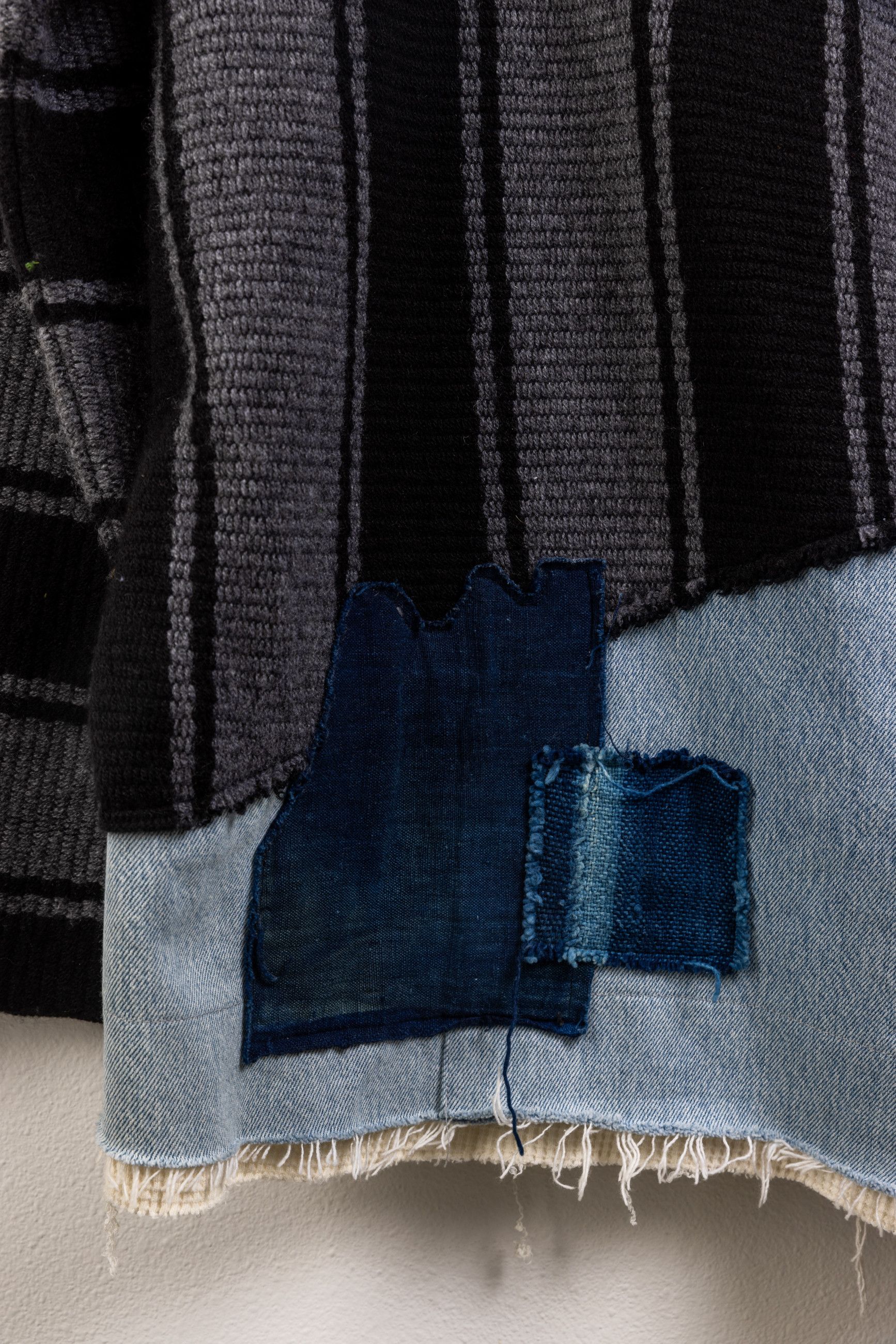 Alanui × Greg Lauren Greg Lauen x Alanui denim cashmere 50/50 hoodie Size US L / EU 52-54 / 3 - 4 Thumbnail