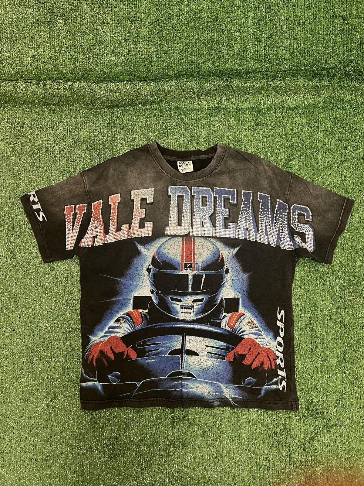 Vale Speed Bling Tee Black