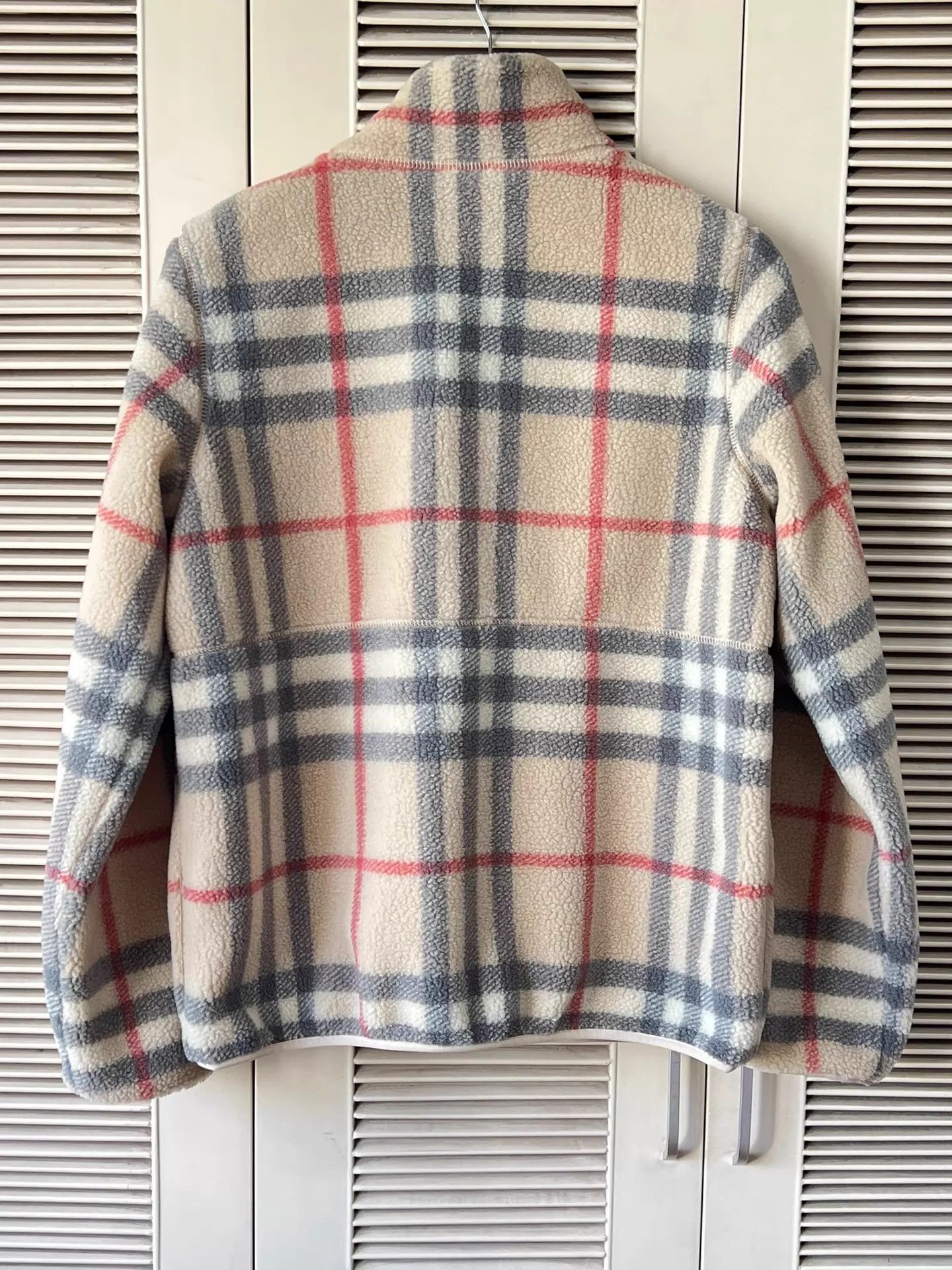 Burberry BURBERRY Kids Check Fleece Jacket 14Y 164cm Size XS / US 0-2 / IT 36-38 - 2 Thumbnail
