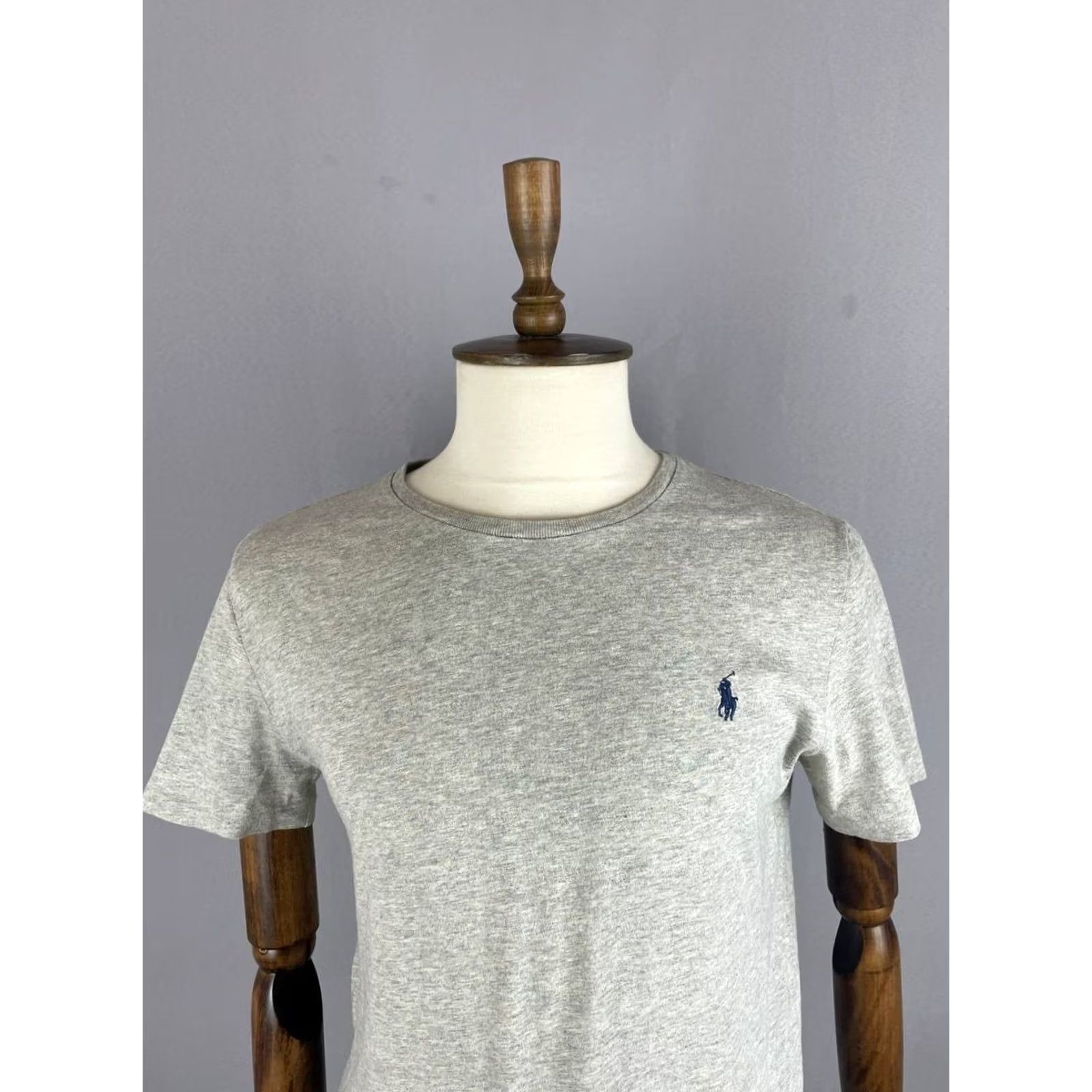 Polo Ralph Lauren Polo Ralph Lauren Mens T-Shirt Gray Cotton Crew Neck Short Sleeve Size M Size US M / EU 48-50 / 2 - 6 Thumbnail