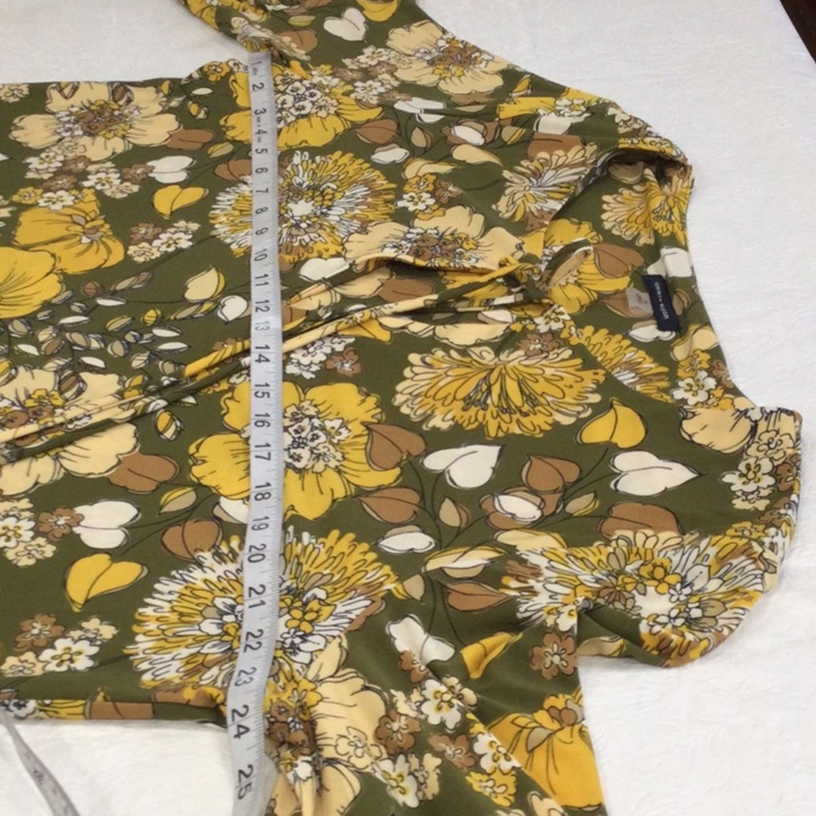 Tommy Hilfiger Tommy Hilfiger Floral Sheath Tie Neck Peplum Sleeve Dress 16 Size XXL / US 16-18 / IT 52-54 - 13 Thumbnail