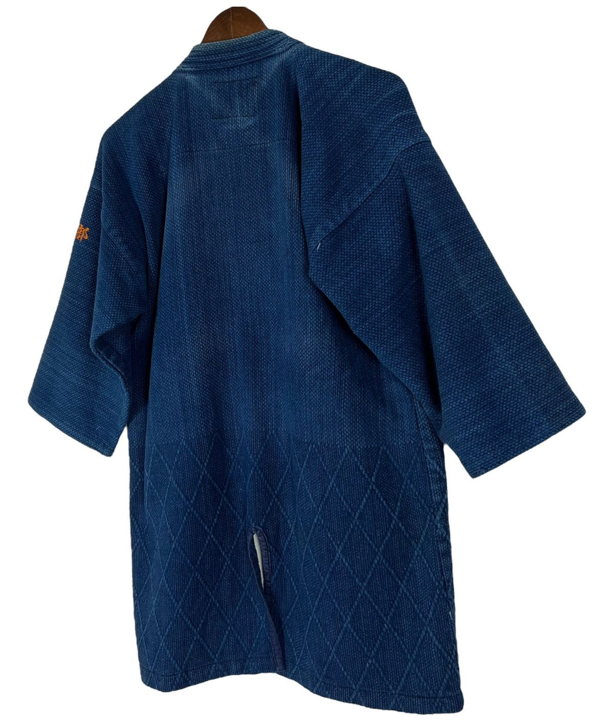 Japanese Brand Vintage Distressed Kendo Uniform Indigo Blue Kimono Jacket Size US M / EU 48-50 / 2 - 4 Thumbnail
