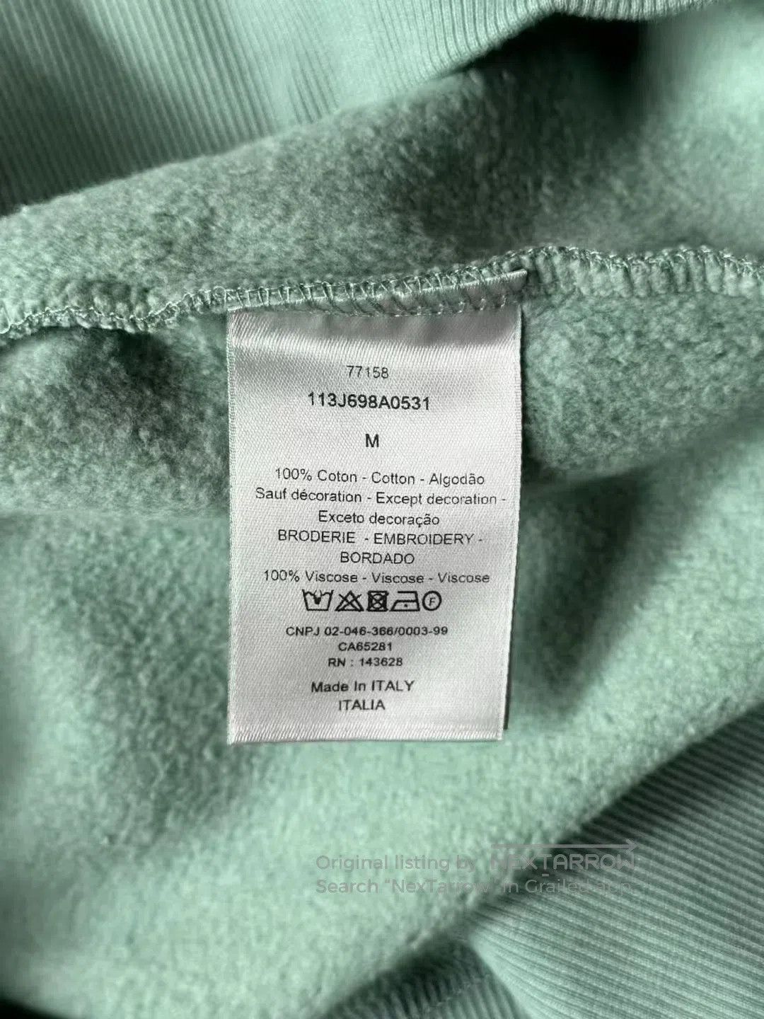 Dior Dior Embroidered hoodie| Size US M / EU 48-50 / 2 - 4 Thumbnail
