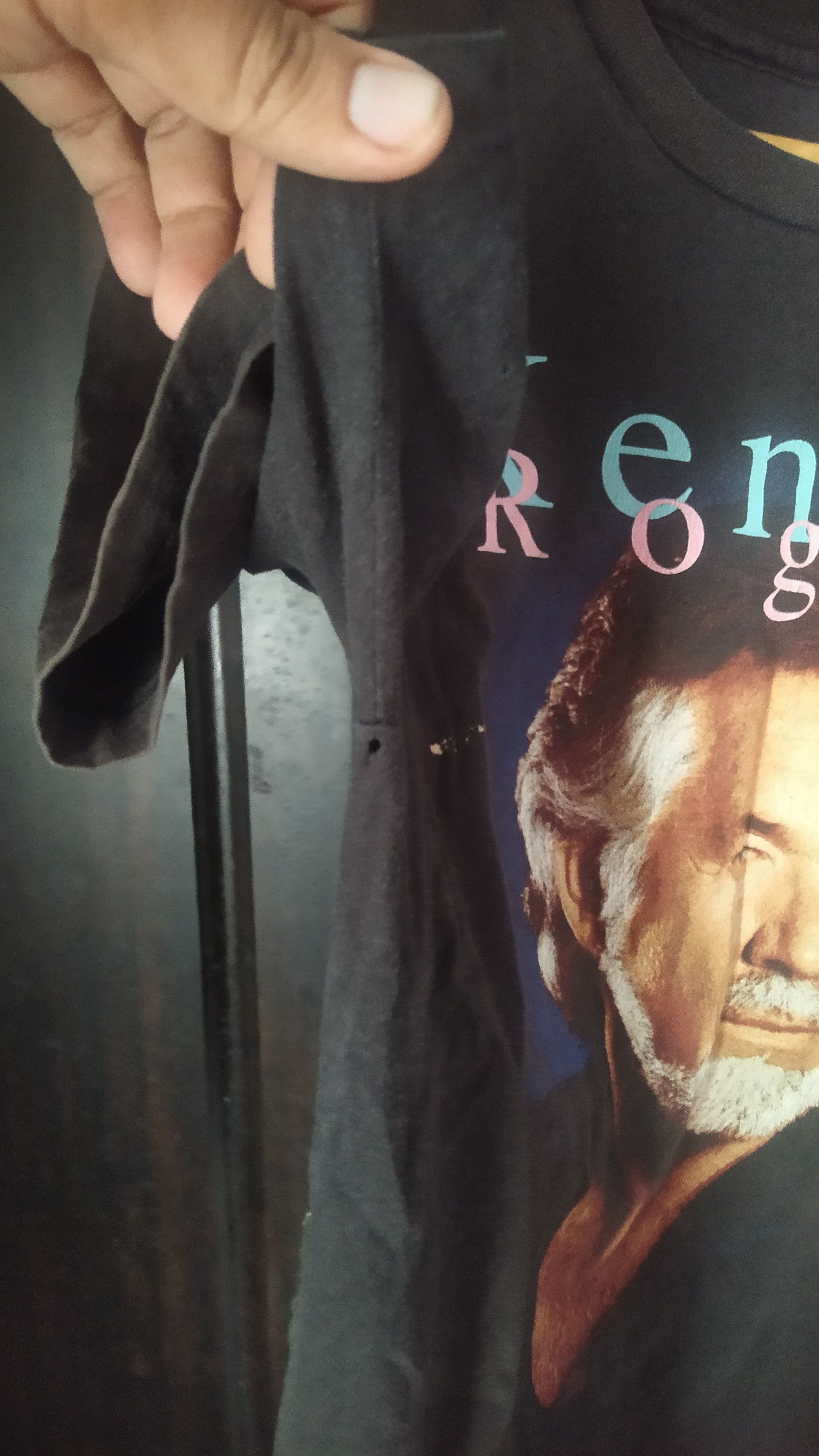 Vintage Hanes 90's tag Kenny Rogers Vintage Tshirt Size US L / EU 52-54 / 3 - 9 Thumbnail