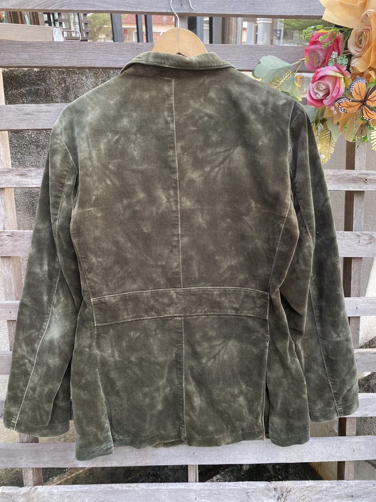 Tornado Mart 🔥 Distresed 🔥 Vintage Tornado Mart Velvet Jacket Size L / US 10 / IT 46 - 7 Thumbnail