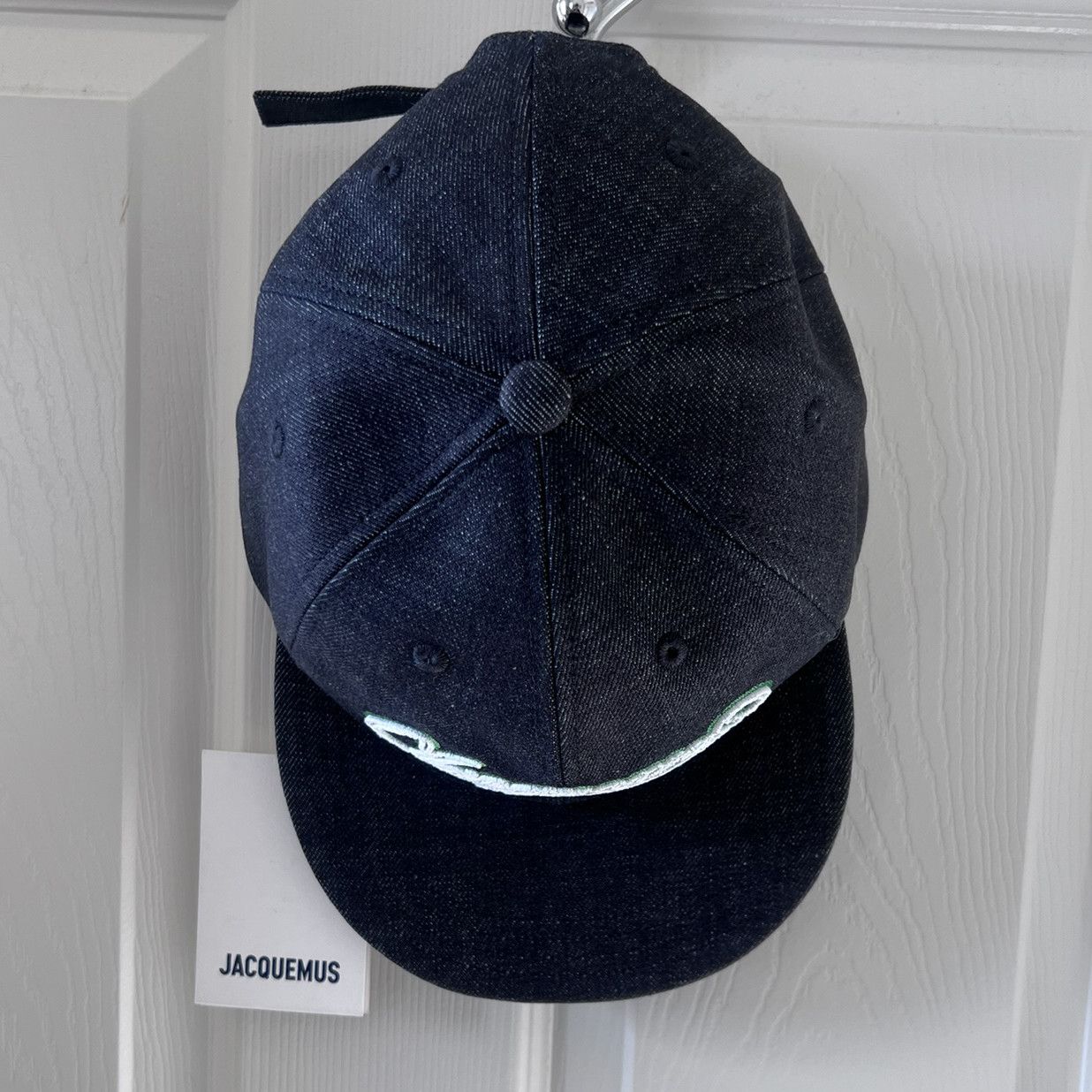 Jacquemus JACQUEMUS Navy 'The Baseball' Cap, Size 60 Size ONE SIZE - 5 Thumbnail